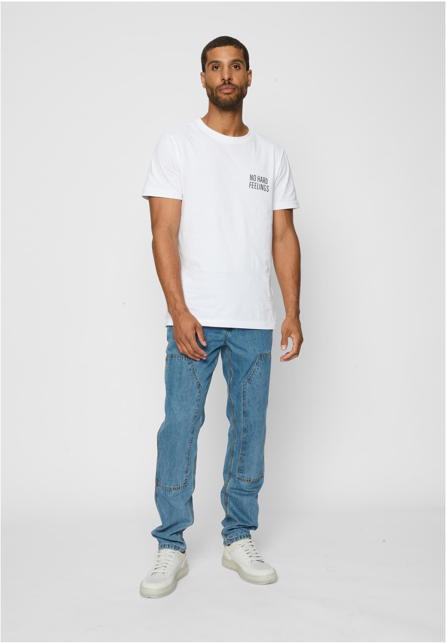 No Hard Feelings Tee white XXL - workoutbrands.com