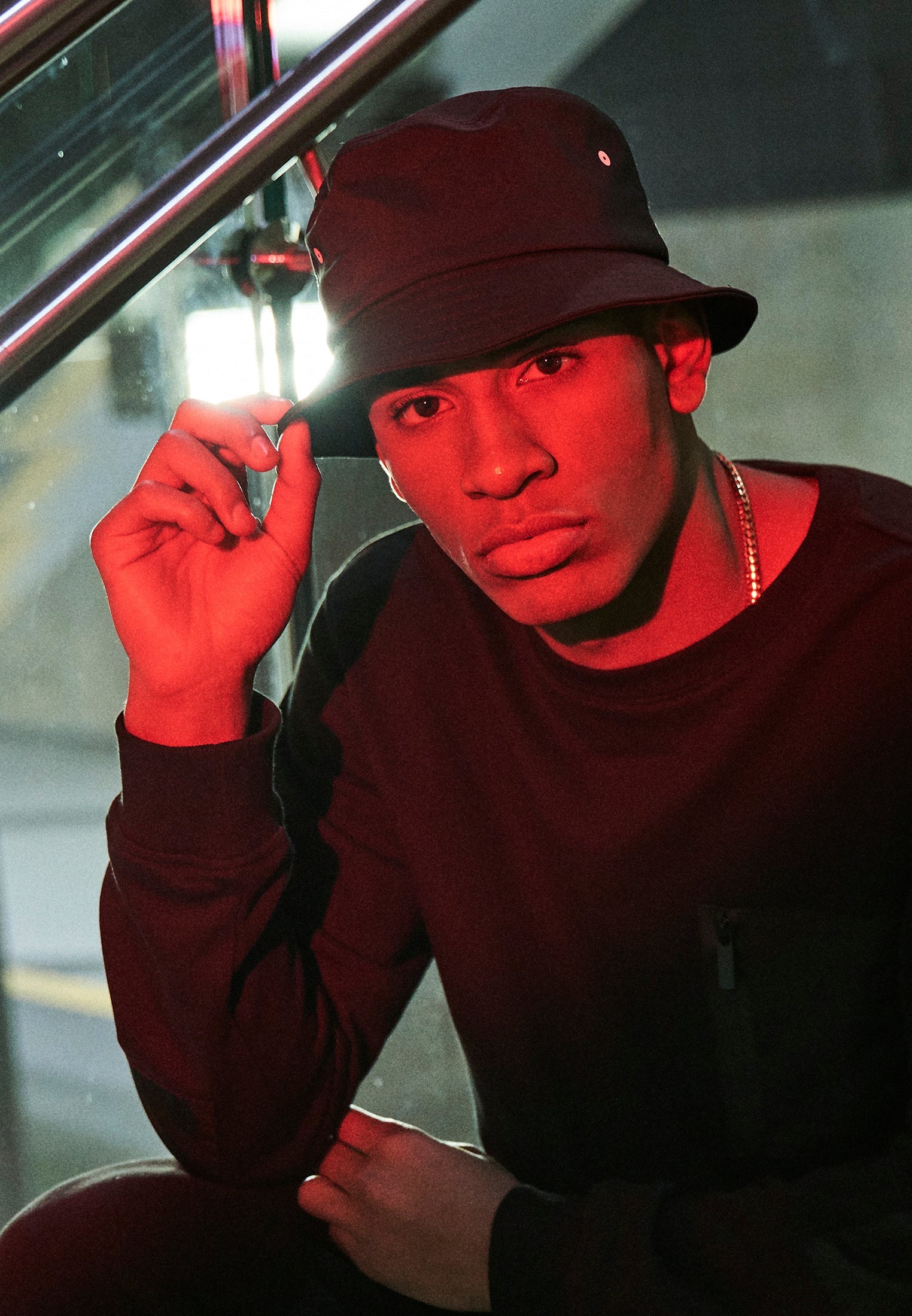 Nylon Bucket Hat Black One Size - workoutbrands.com