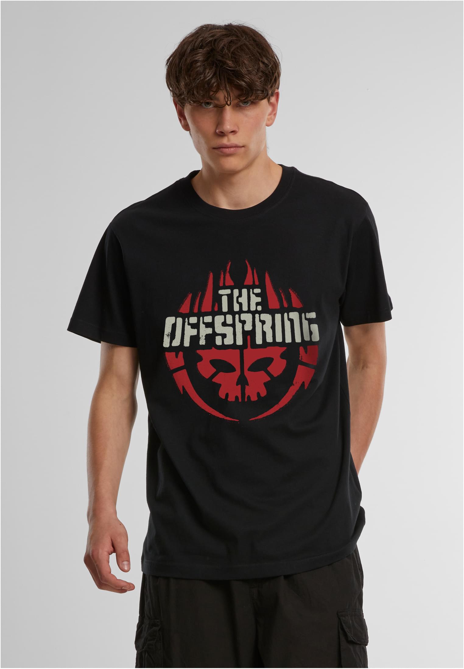 Offspring Skull Logo Tee black XXL - workoutbrands.com