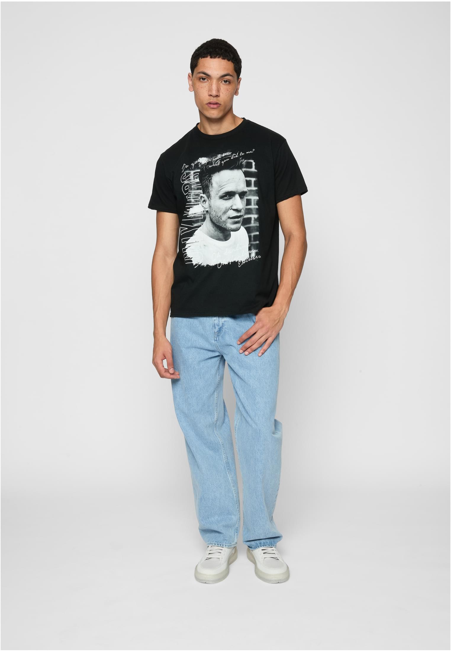 Olly Murs Lyrics Tee black XXL - workoutbrands.com