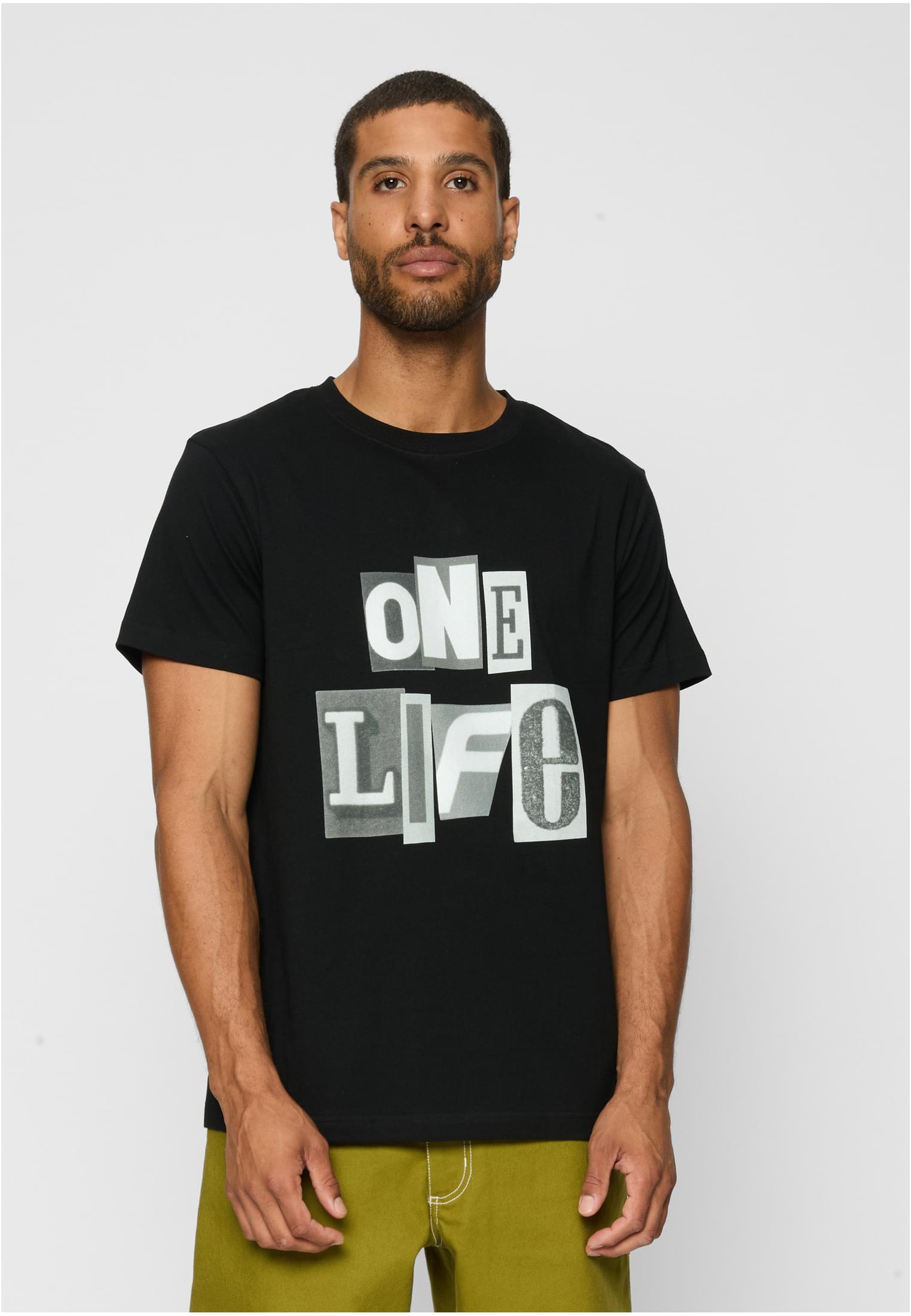 One Life Tee black XXL - workoutbrands.com