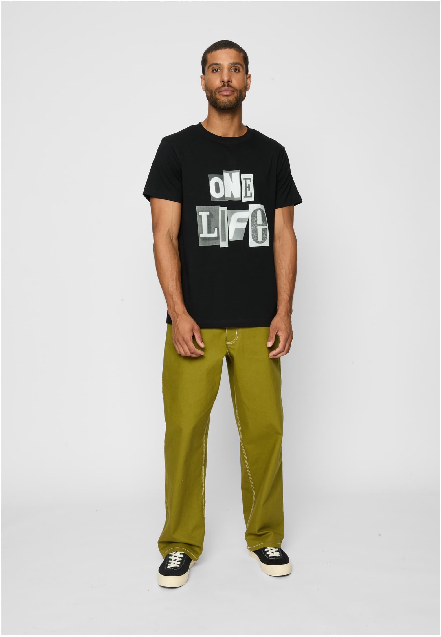 One Life Tee black XXL - workoutbrands.com