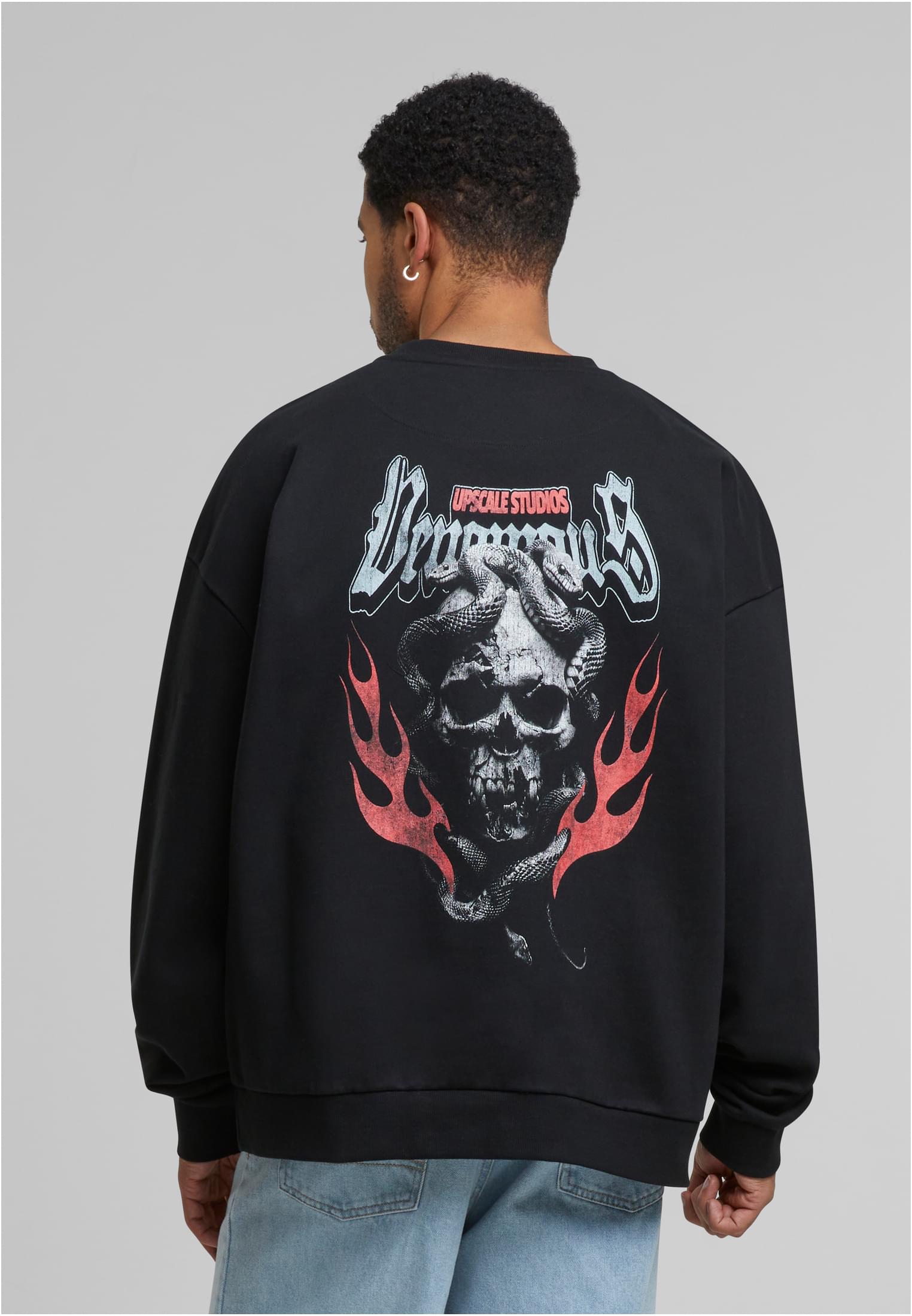 Only Members Oversize Crewneck black XXL - workoutbrands.com