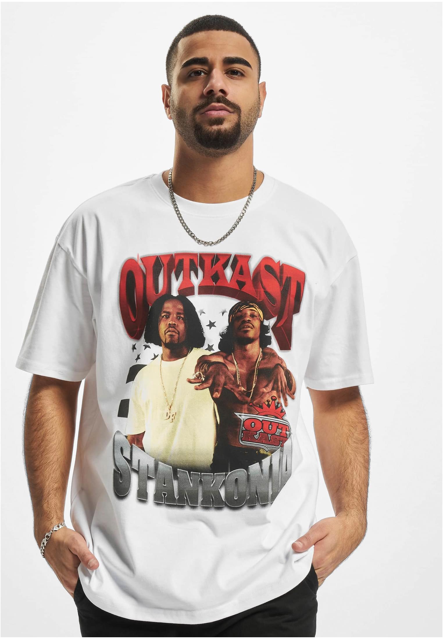 Outkast Stankonia Oversize Tee white XXL - workoutbrands.com