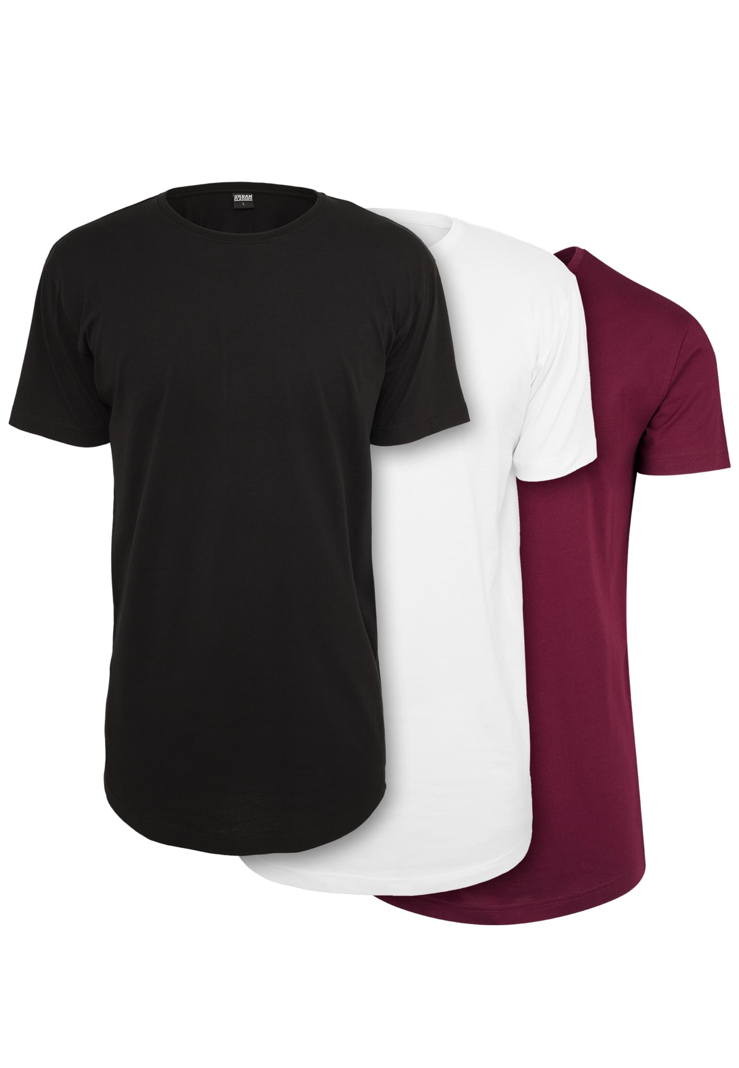 UC Shaped Long Tee 3-Pack