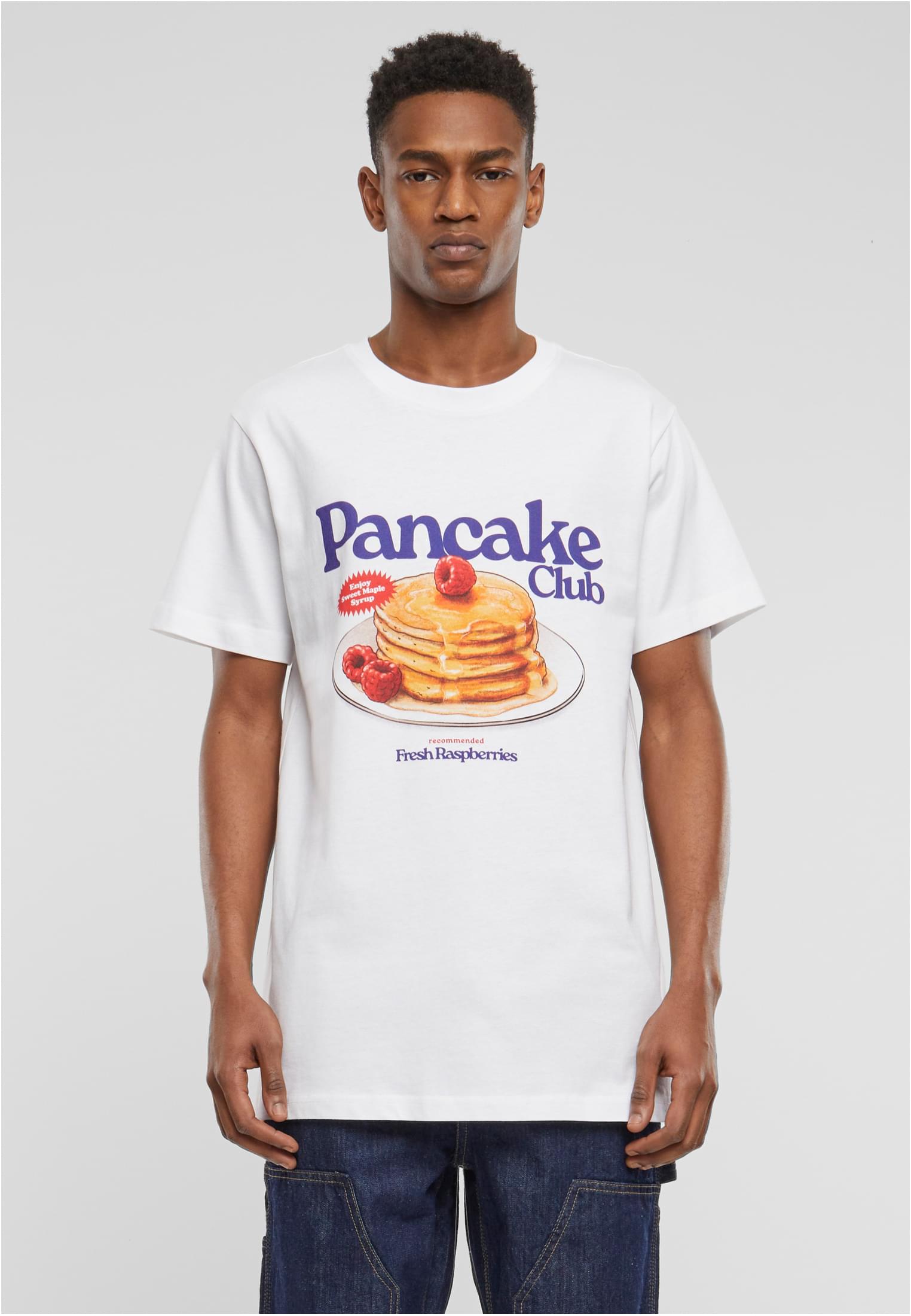 Pancake Club Tee white XXL - workoutbrands.com