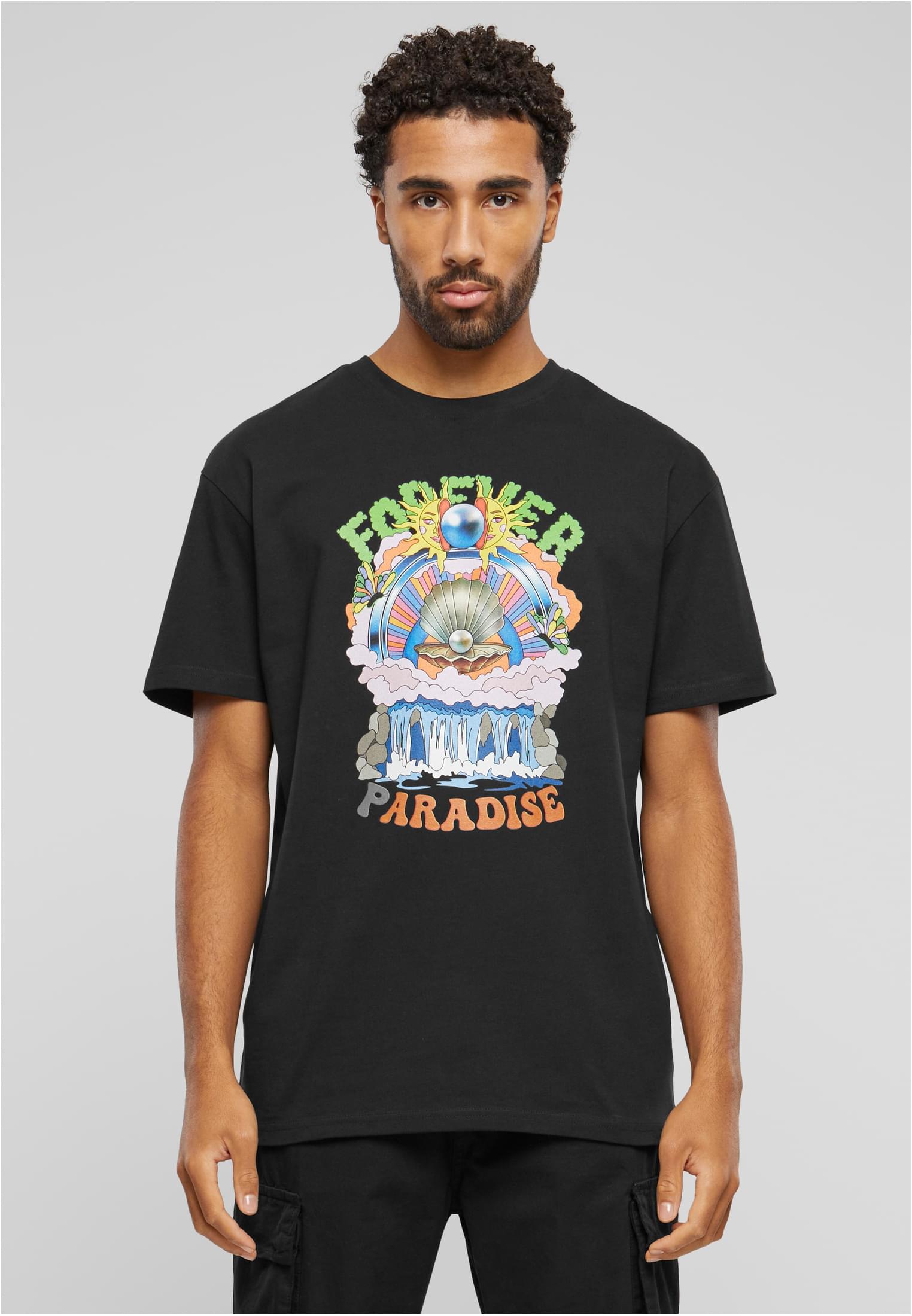 Paradise Oversize Tee black XXL - workoutbrands.com