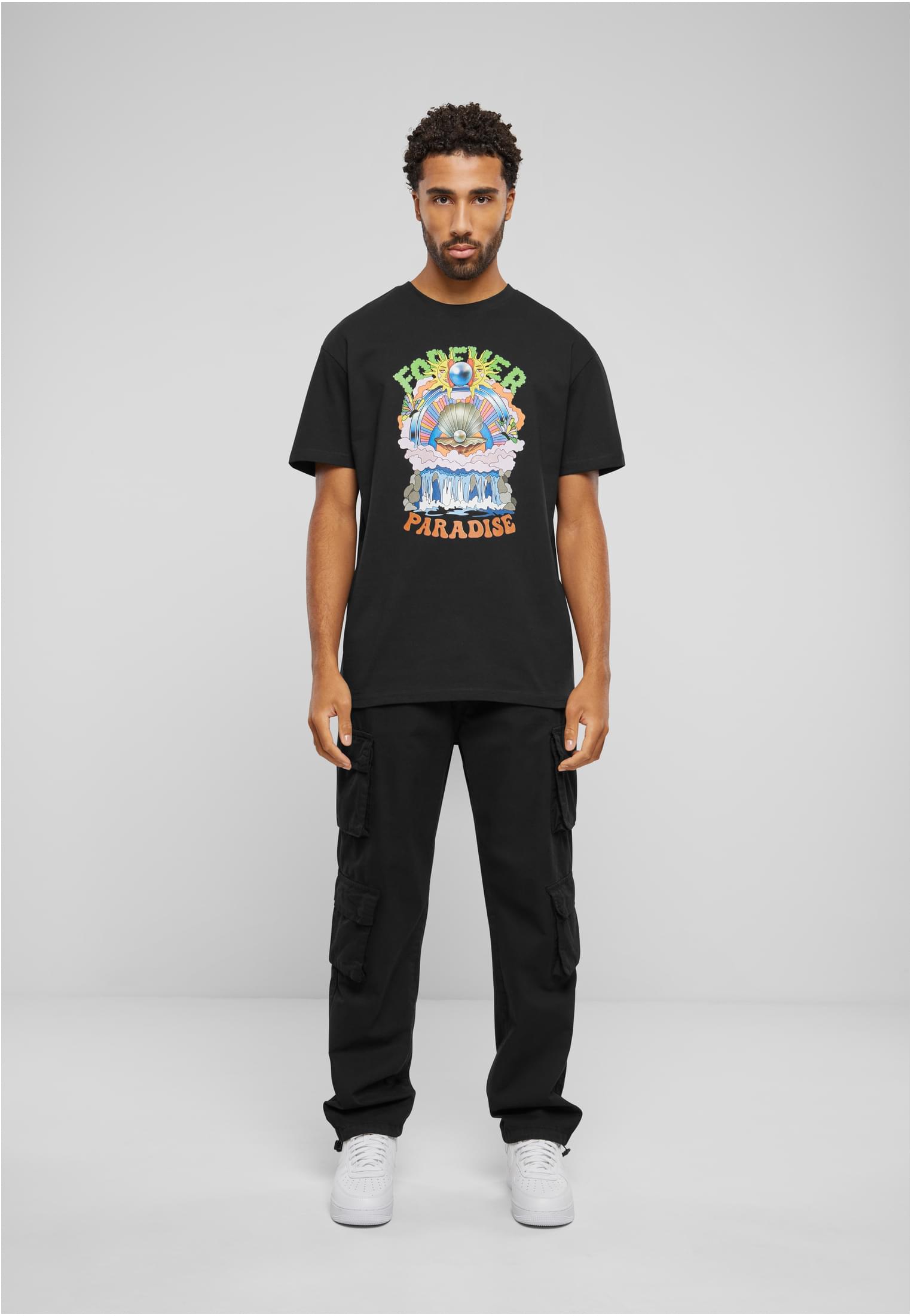 Paradise Oversize Tee black XXL - workoutbrands.com