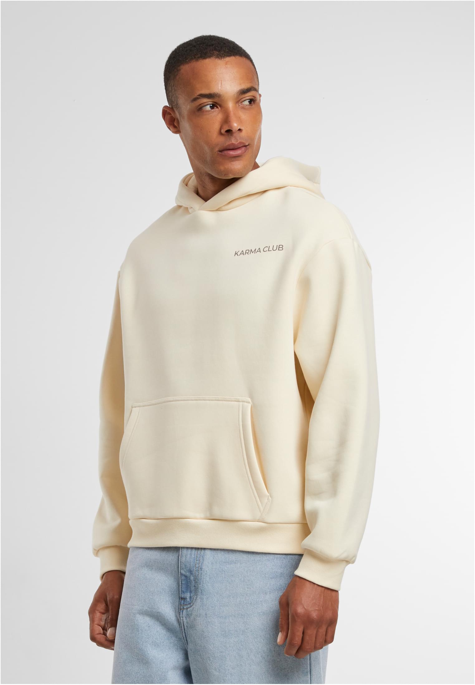 Part Of The Club Fluffy Hoody whitesand XXL - workoutbrands.com