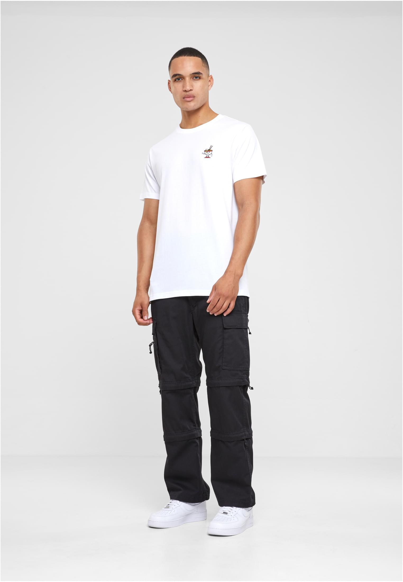 Peace Noodles Tee EMB white XXL - workoutbrands.com