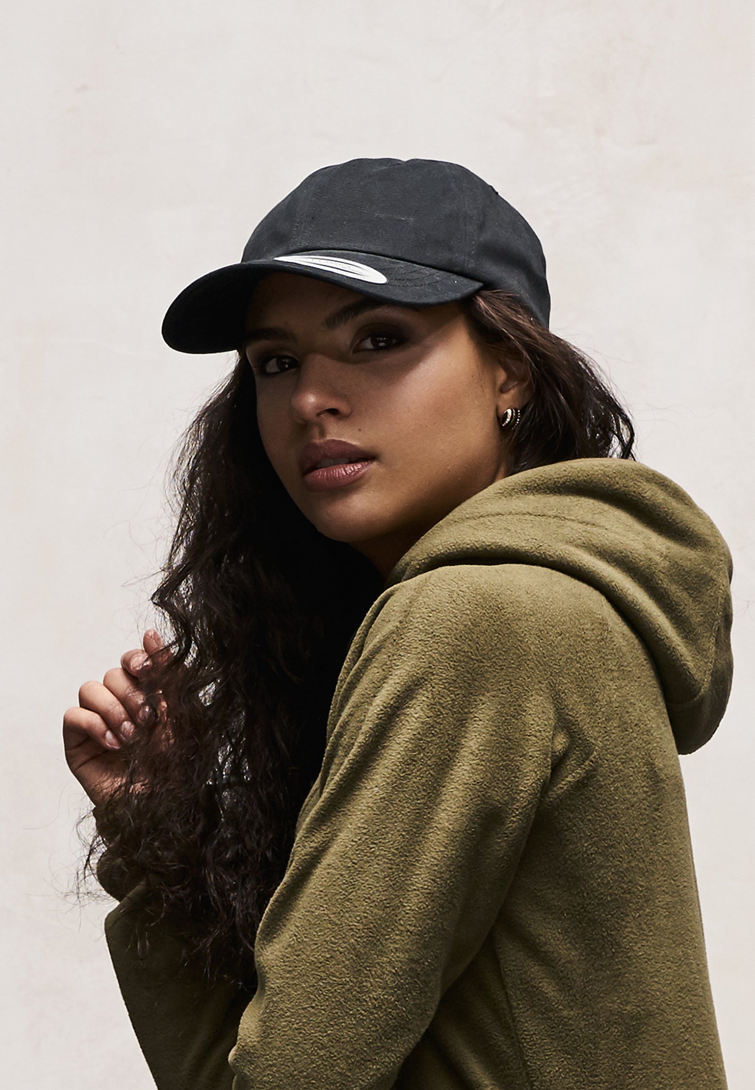 Peached Cotton Twill Dad Cap One Size - workoutbrands.com