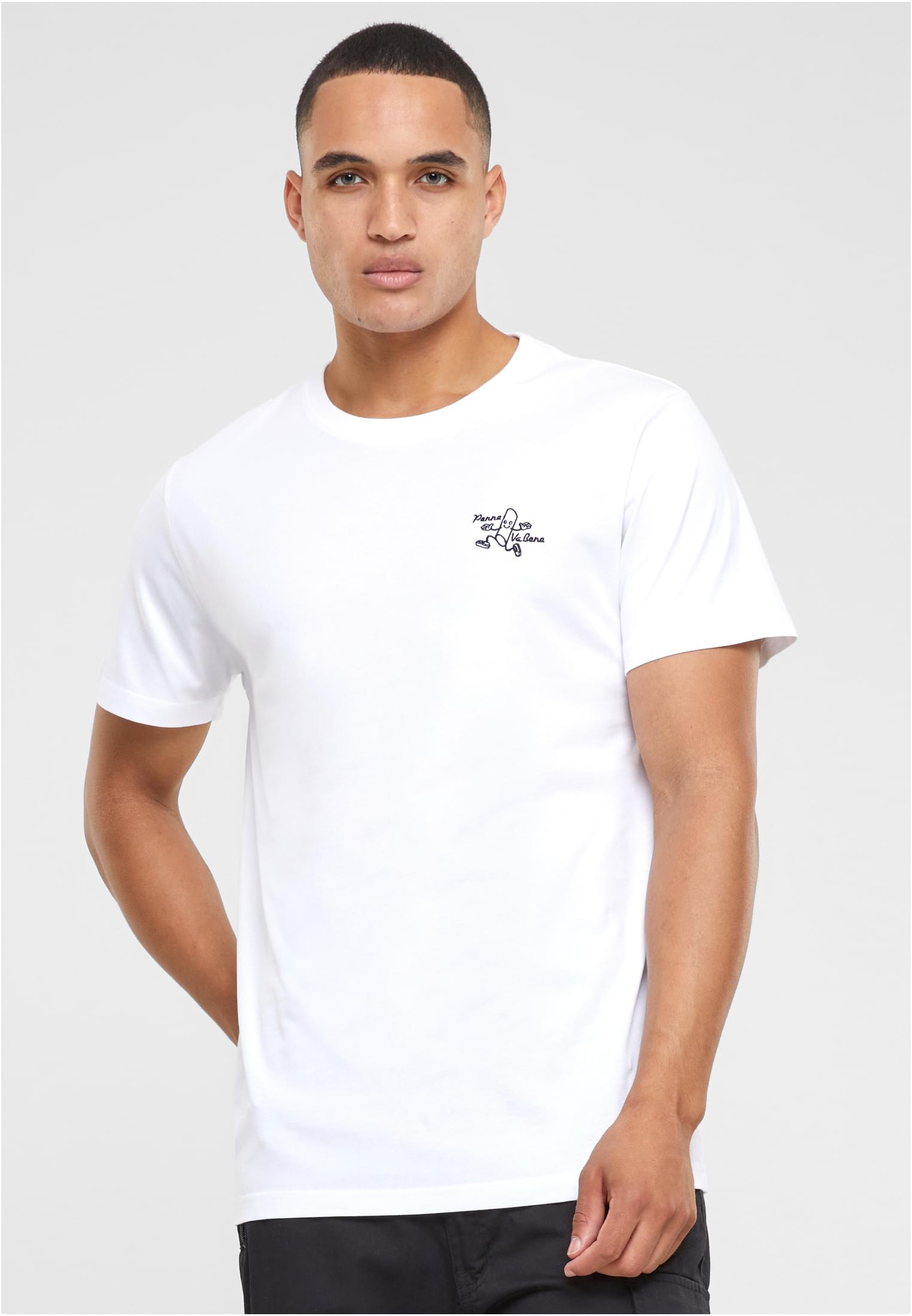 Penne Va Bene Tee EMB white XXL - workoutbrands.com