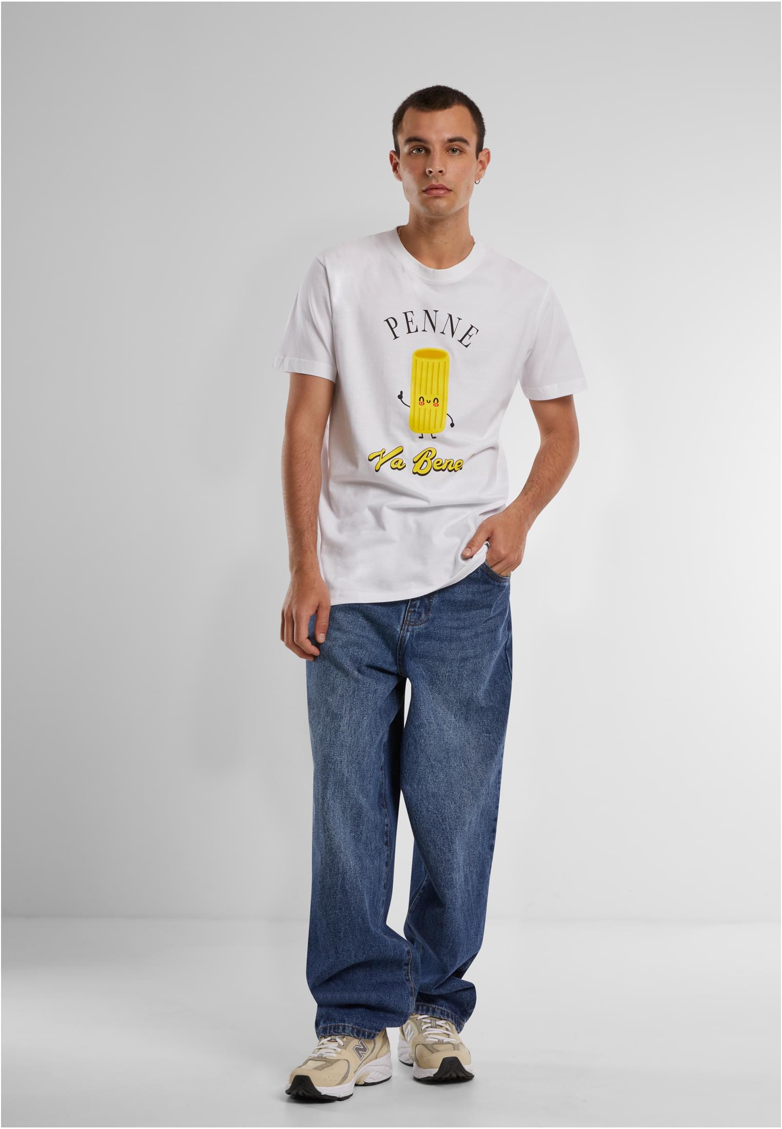 Penne va benne Tee white XXL - workoutbrands.com