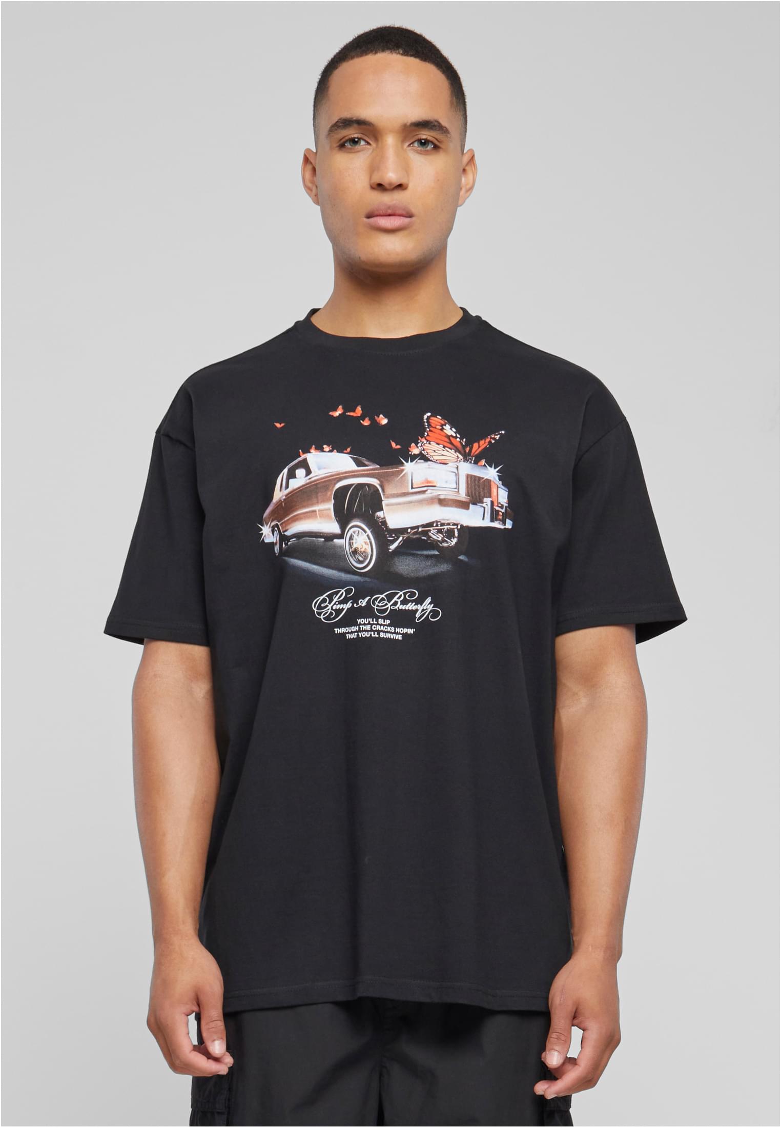 Pimp a Butterfly Oversize Tee white XXL - workoutbrands.com