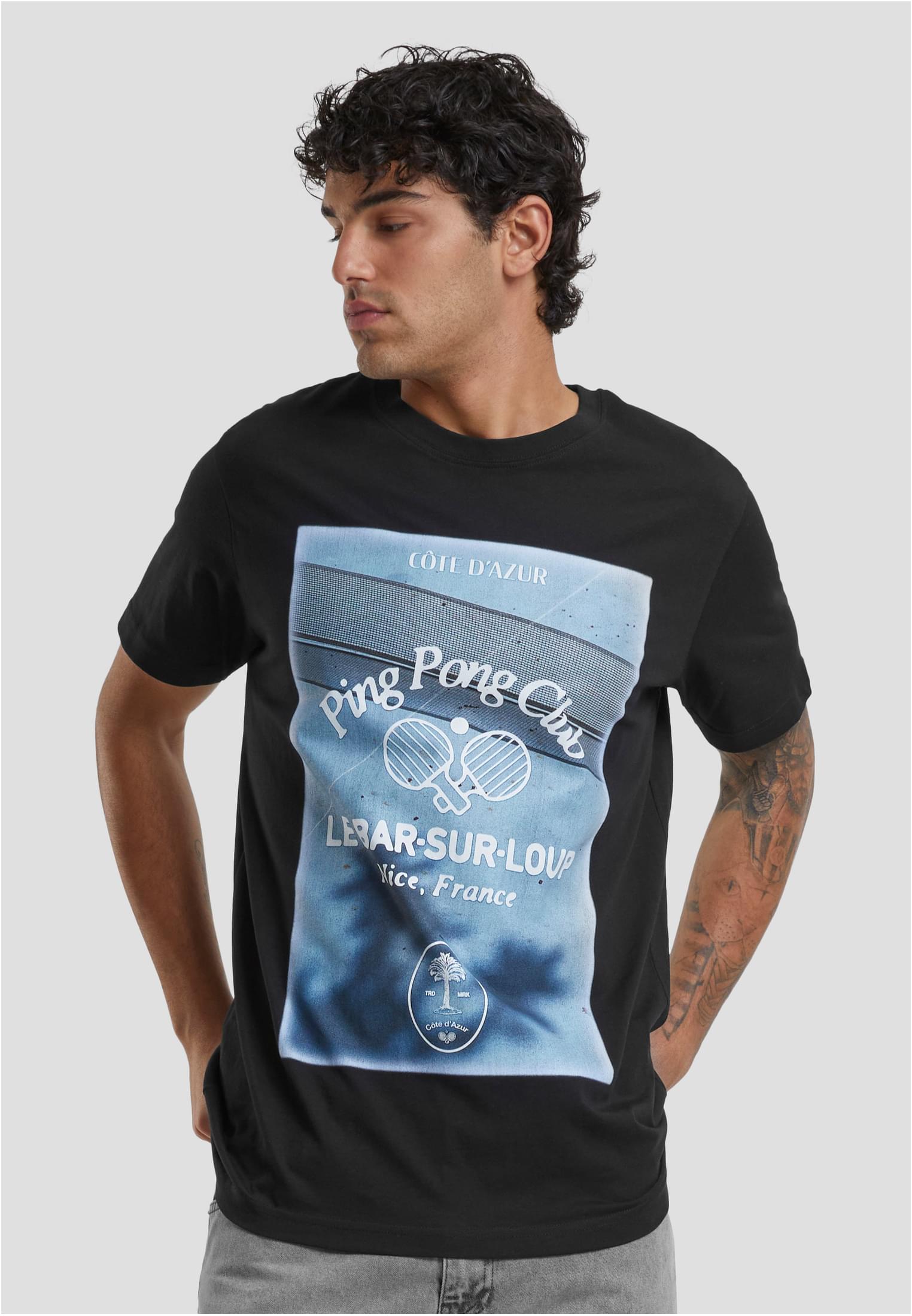 Ping Pong Club Tee black XXL - workoutbrands.com