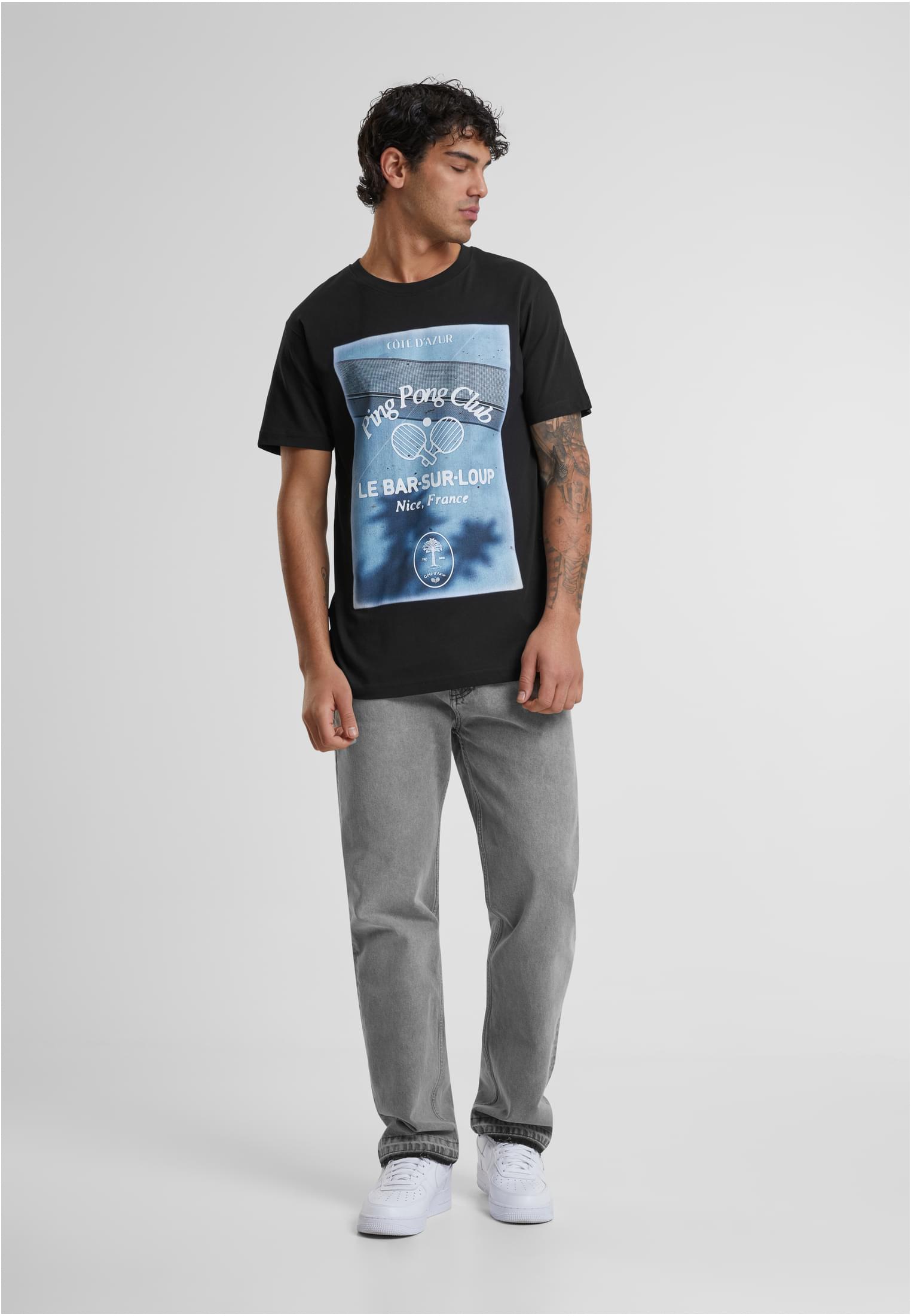 Ping Pong Club Tee black XXL - workoutbrands.com