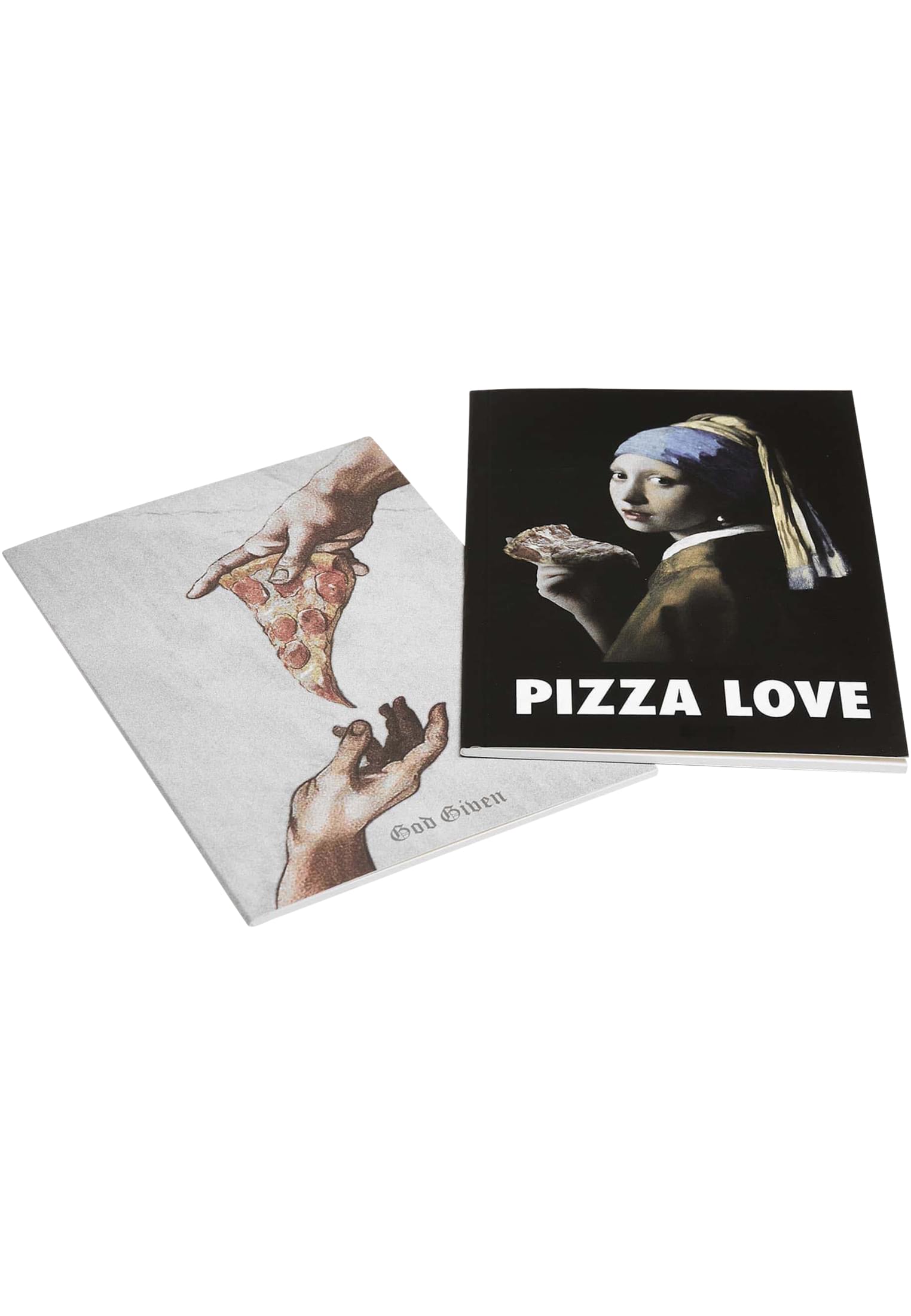 Pizza Art Exercise Book 2-Pack multicolor one size - workoutbrands.com