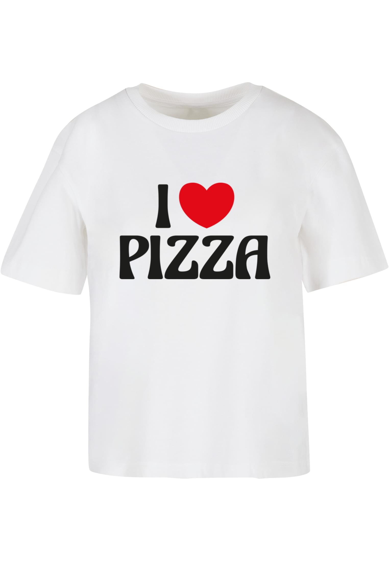 Pizza Love Tee white XXL - workoutbrands.com
