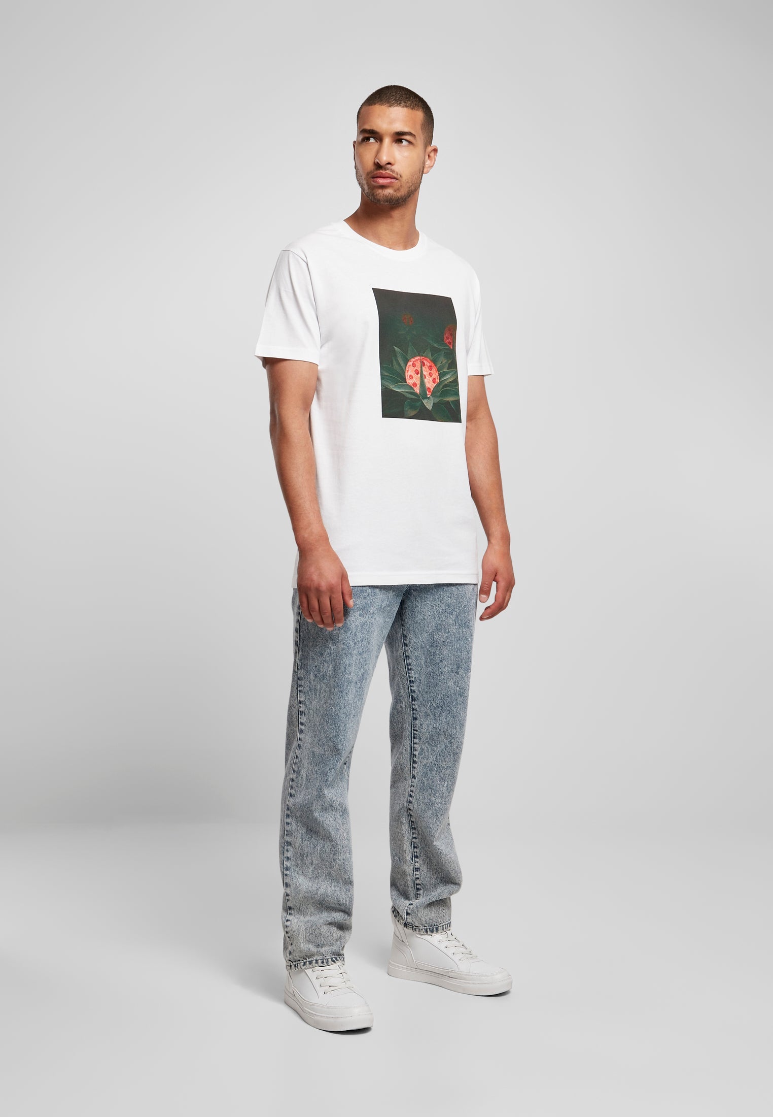 Pizza Plant Tee white XXL - workoutbrands.com