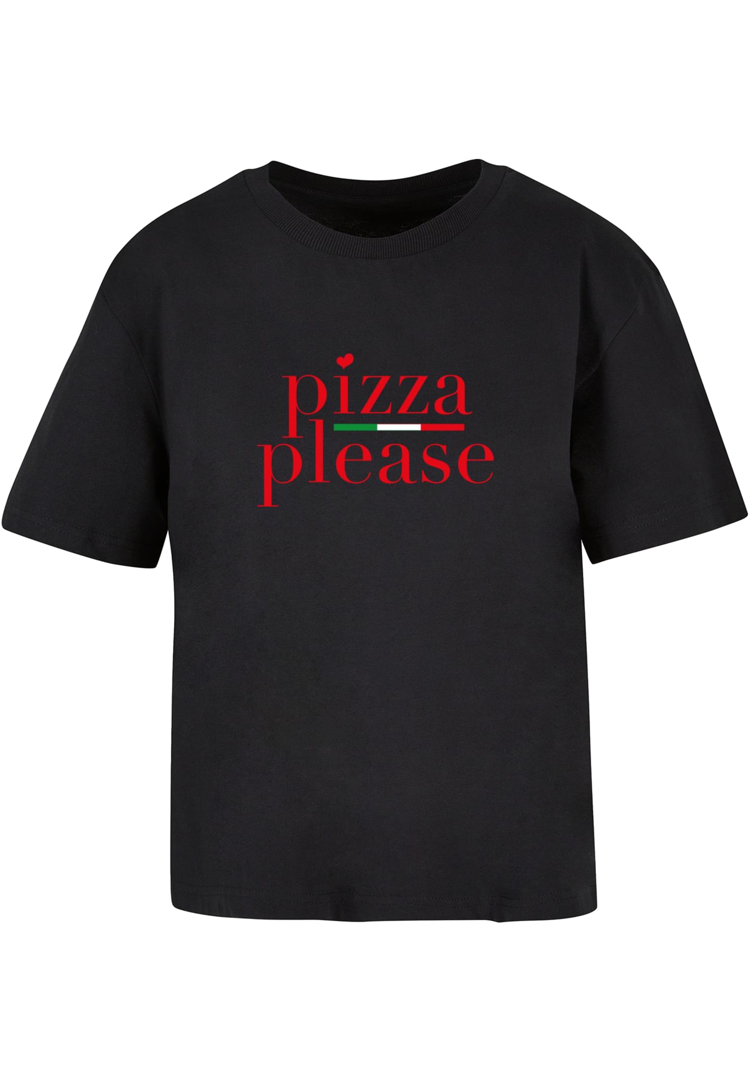 Pizza Please Tee black XXL - workoutbrands.com