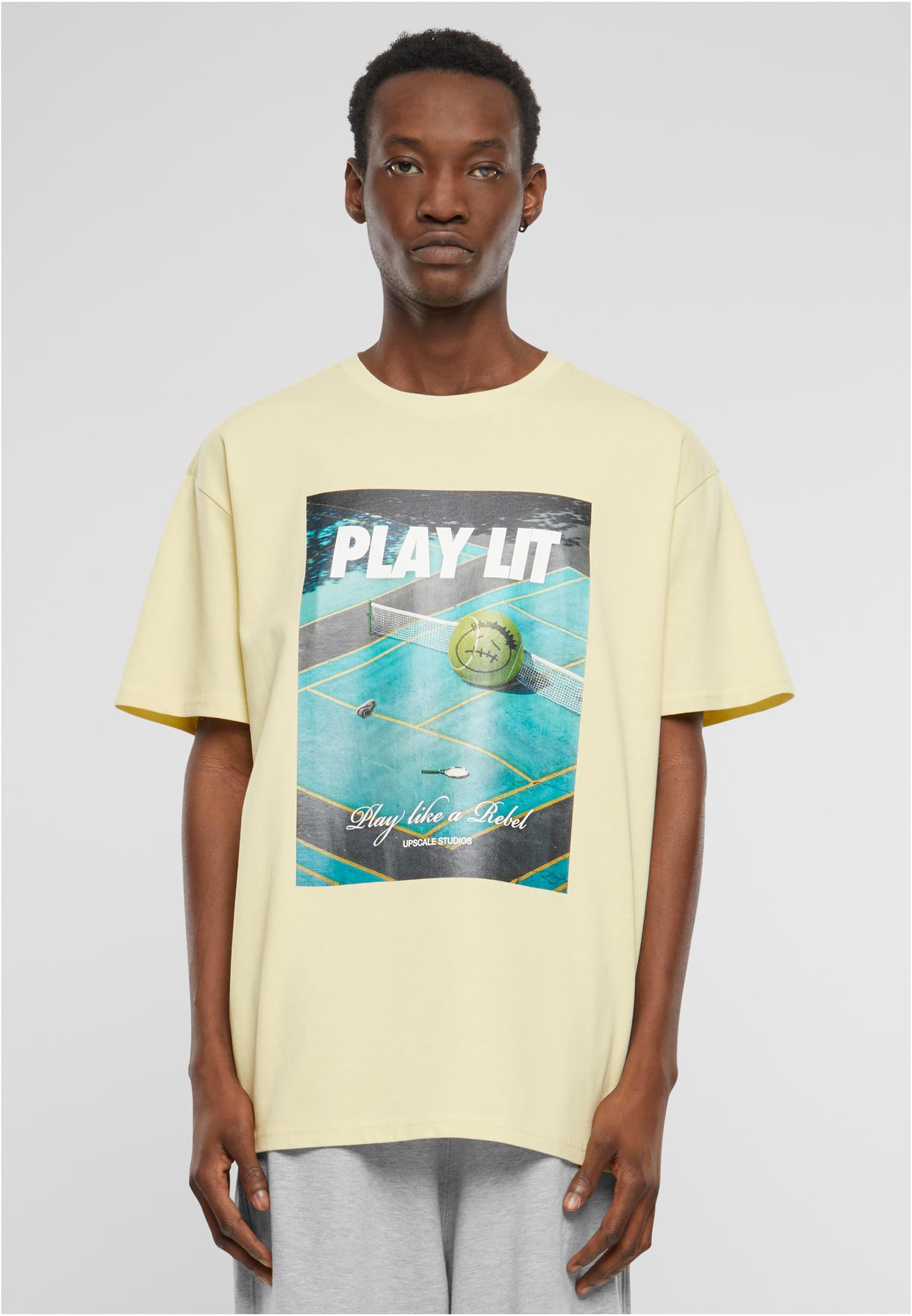PlayLit Heavy Oversize Tee balticblue XXL - workoutbrands.com