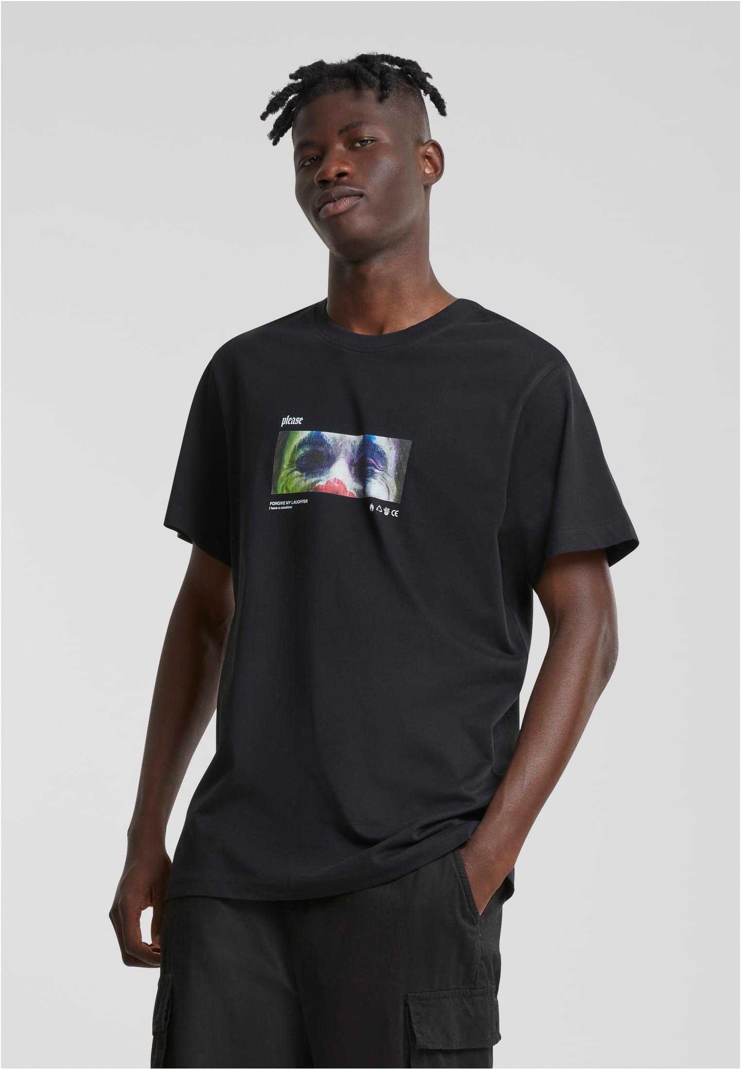 Please Tee black XXL - workoutbrands.com