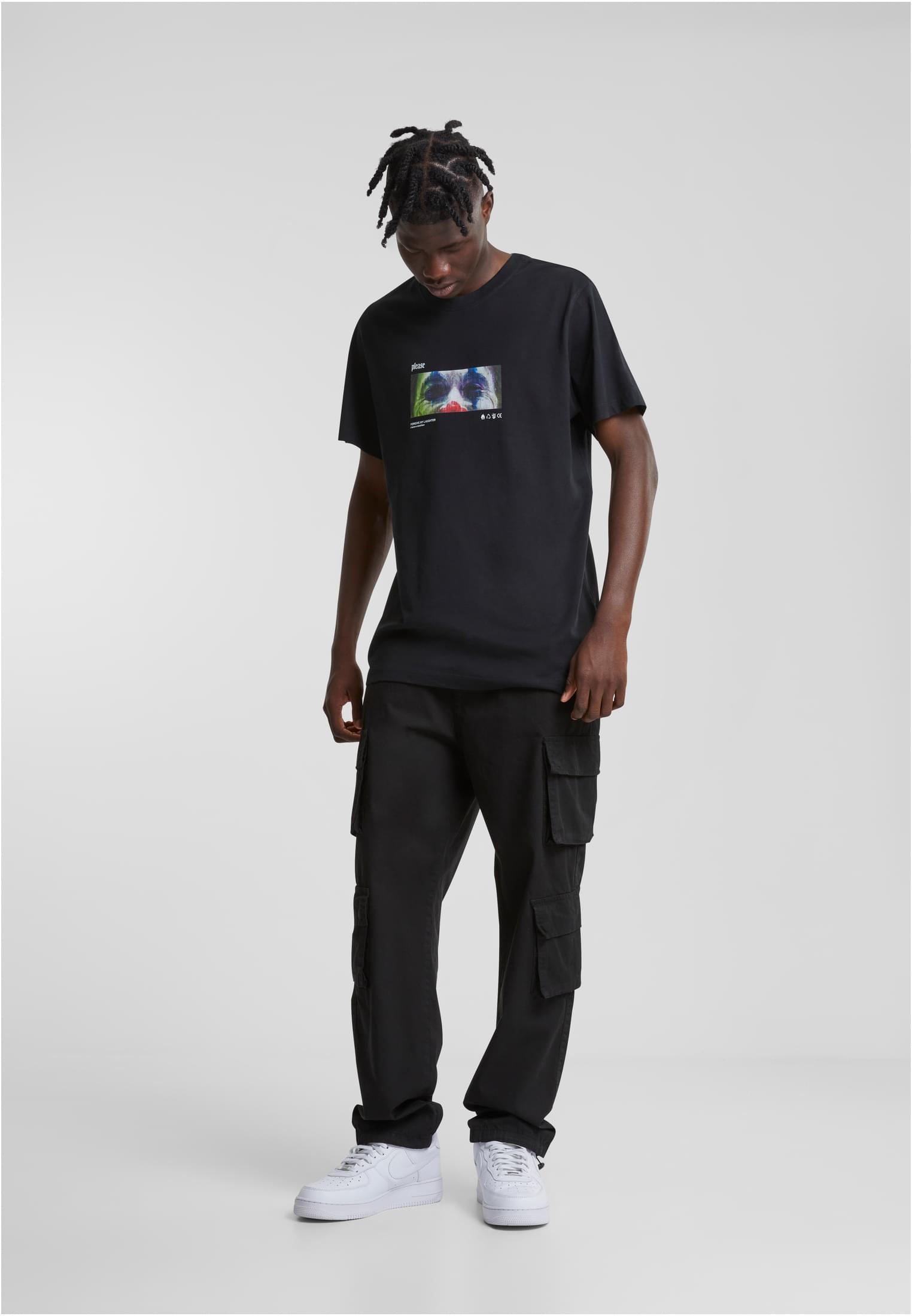Please Tee black XXL - workoutbrands.com