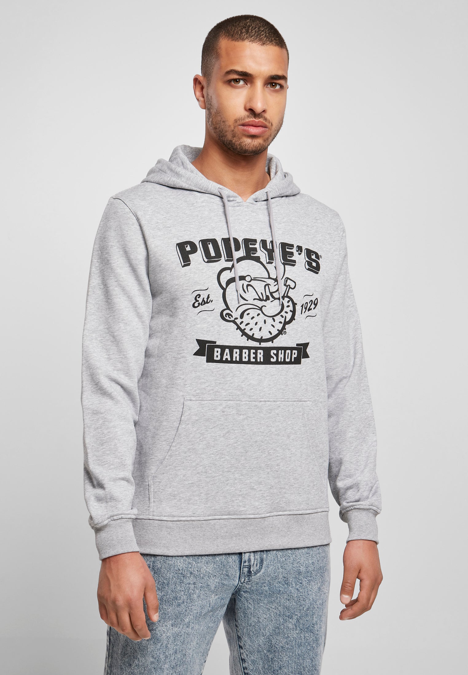 Popeye Barber Shop Hoody white XXL - workoutbrands.com