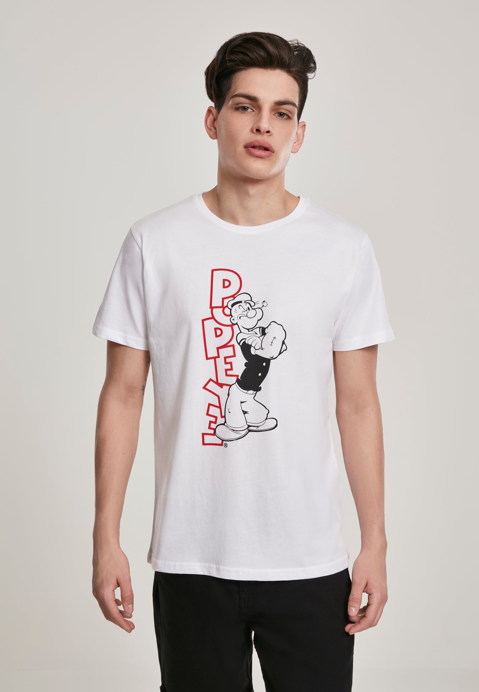 Popeye Standing Tee white XXL - workoutbrands.com