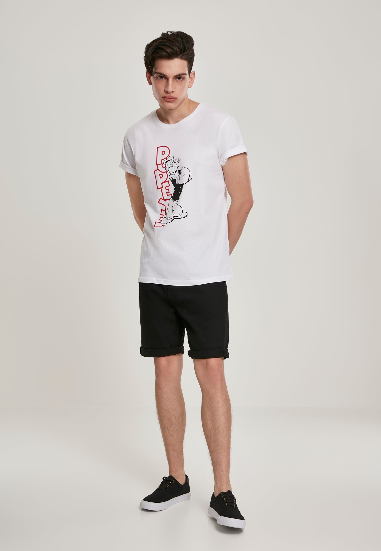 Popeye Standing Tee white XXL - workoutbrands.com