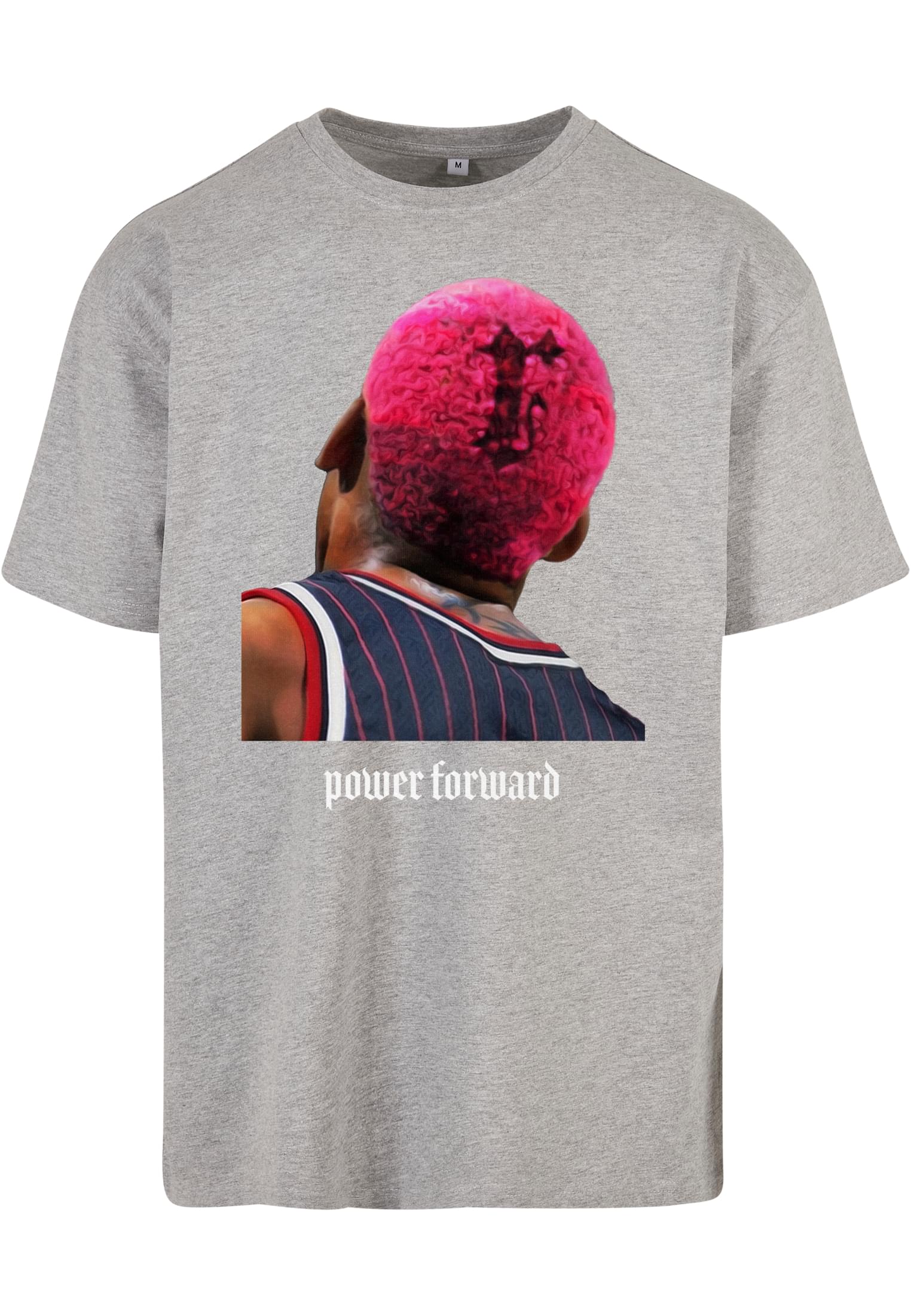 Power Forward Oversize Tee white XXL - workoutbrands.com