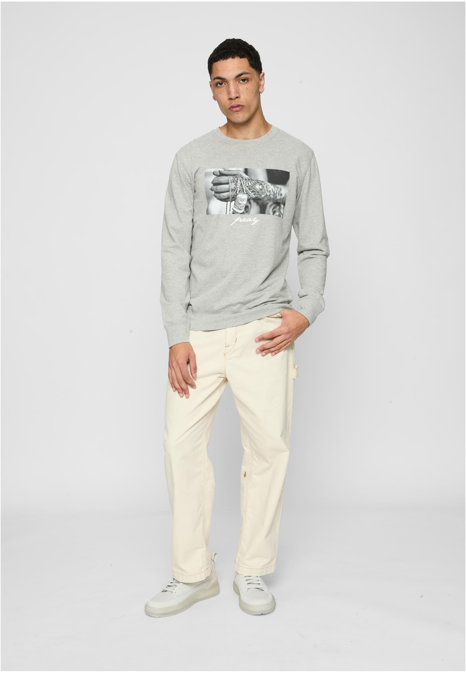 Pray 2.0 Crewneck olive XS - workoutbrands.com