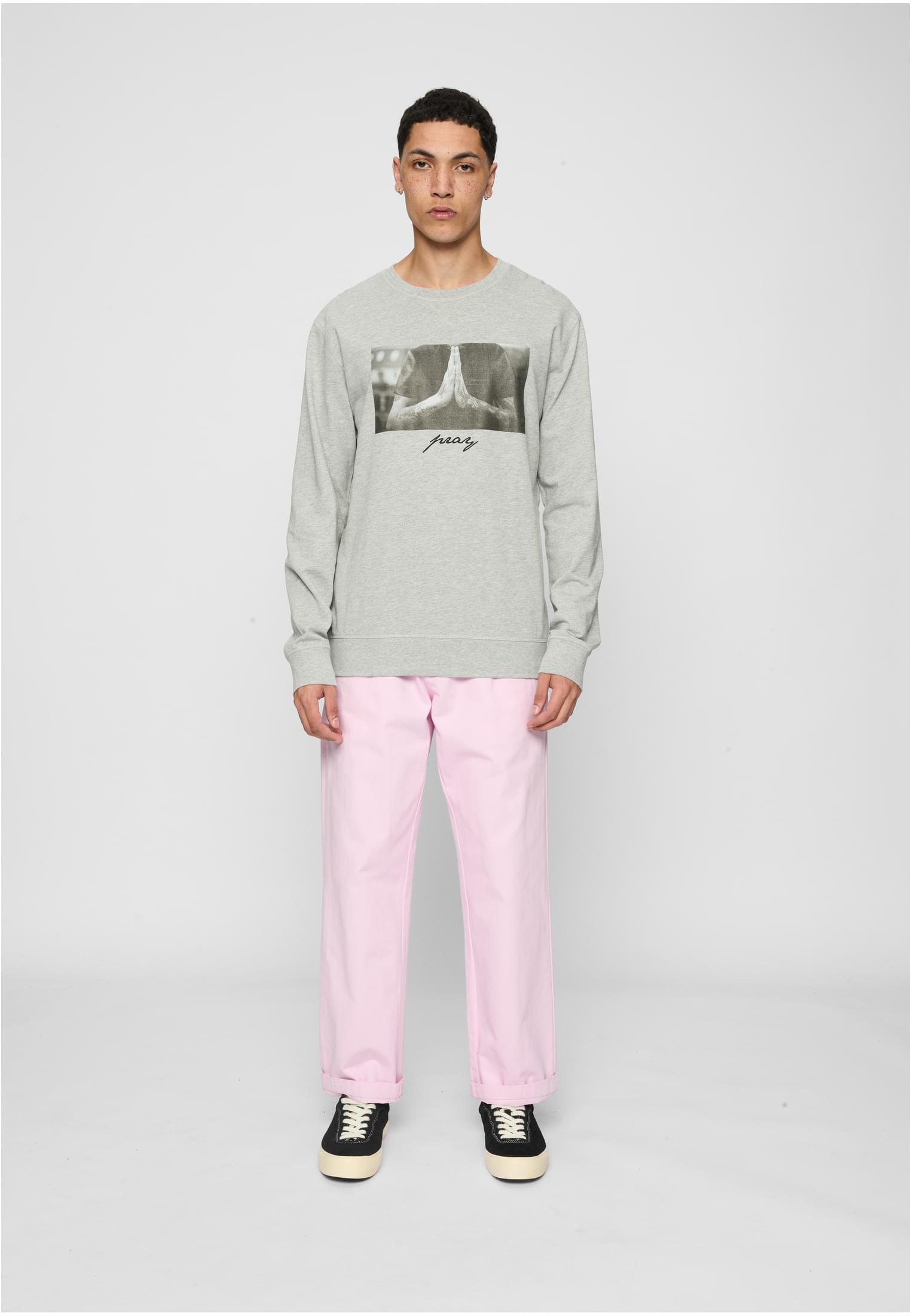 Pray Crewneck darksand XS - workoutbrands.com