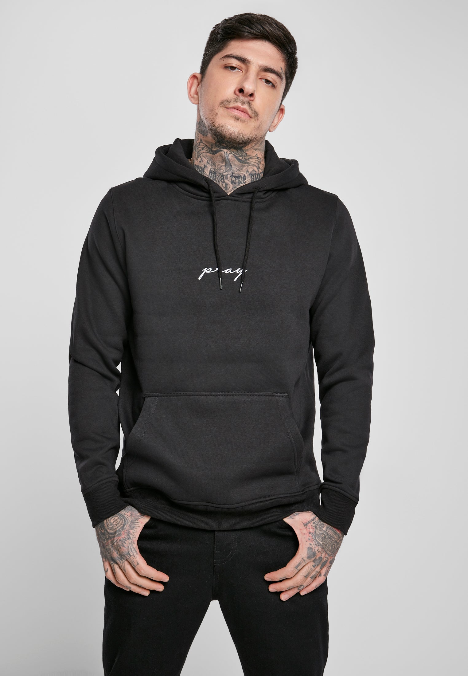 Pray EMB Hoody black XXL - workoutbrands.com