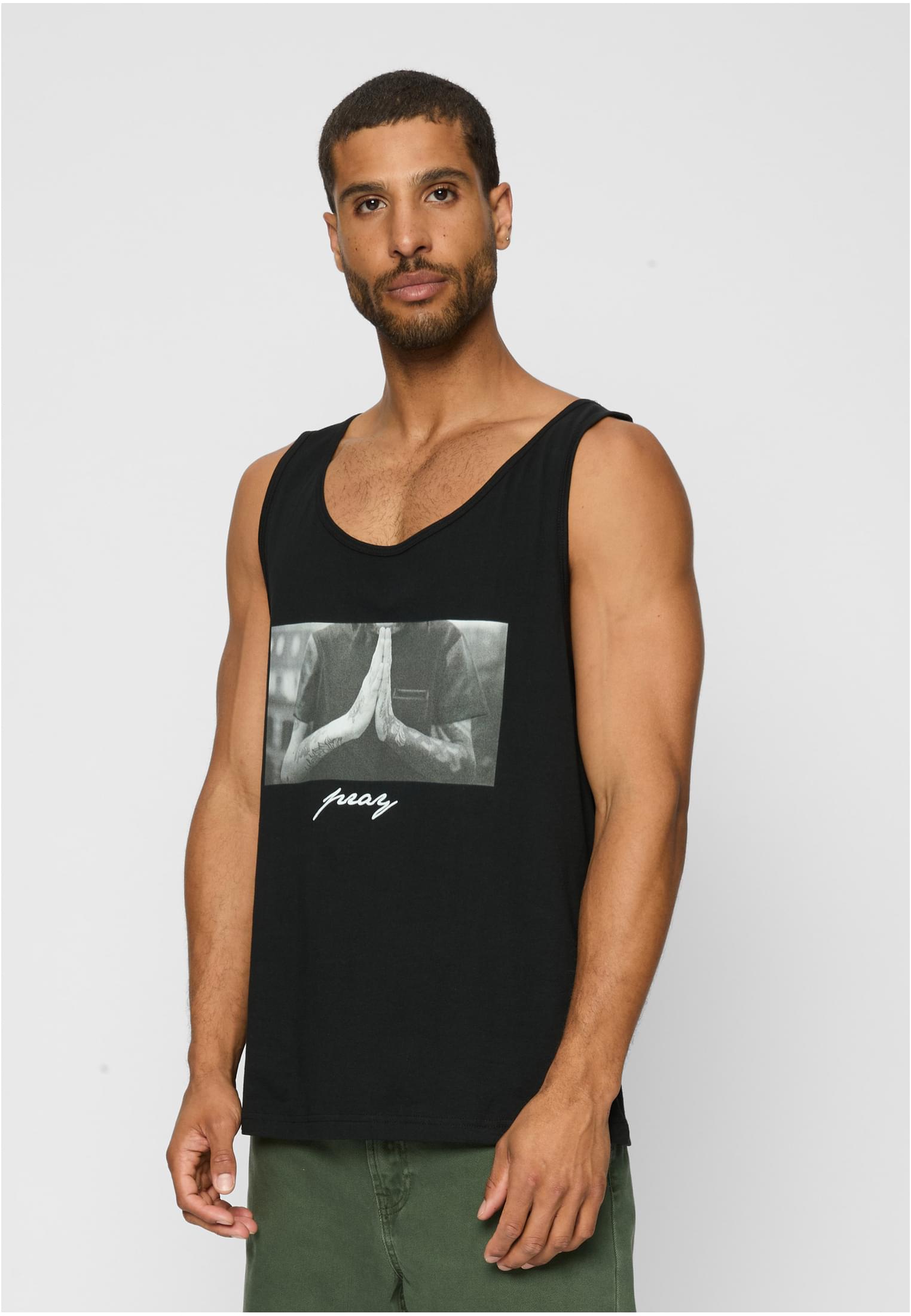 Pray Tank Top white XXL - workoutbrands.com