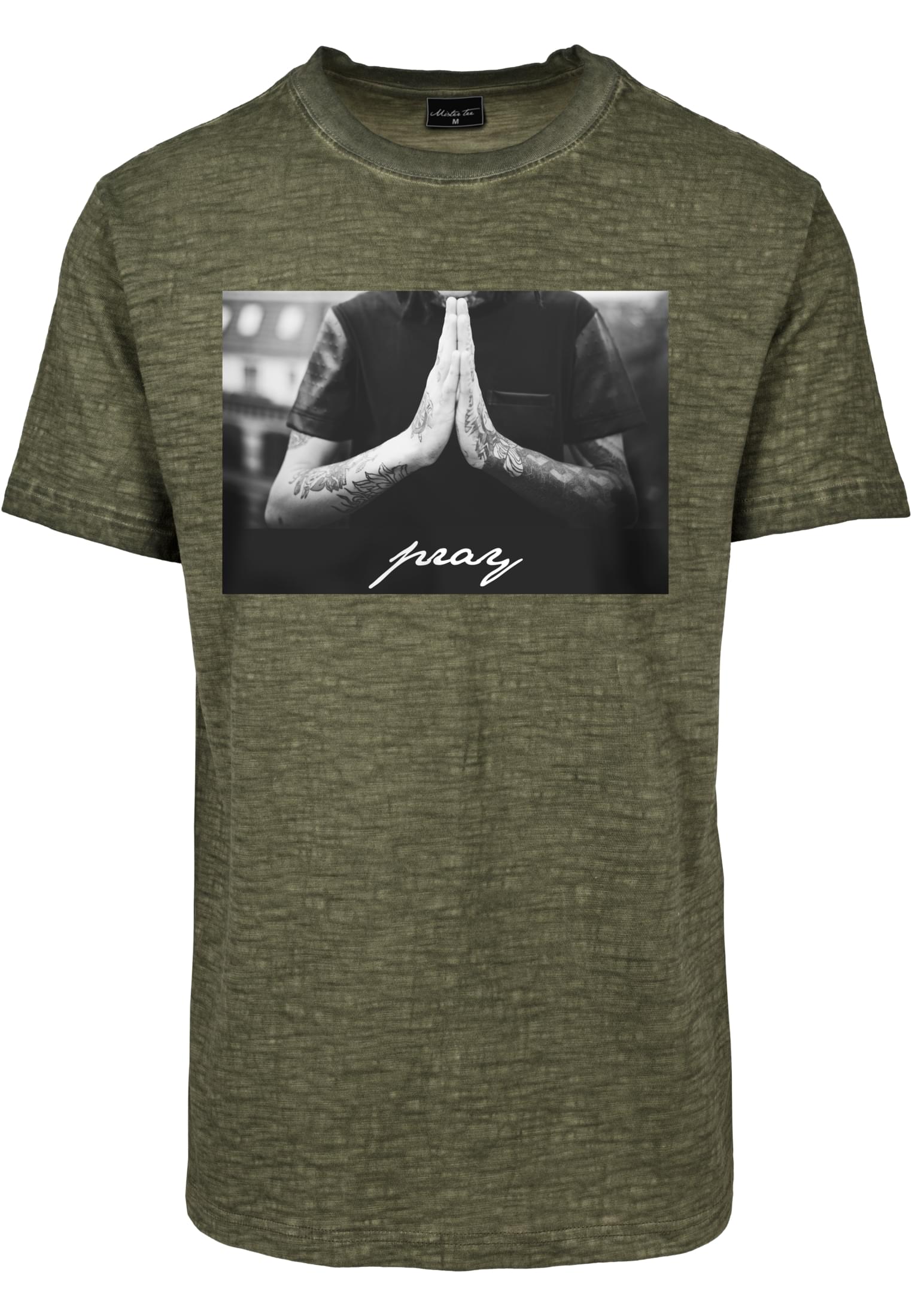 Pray Tee burgund XXL - workoutbrands.com