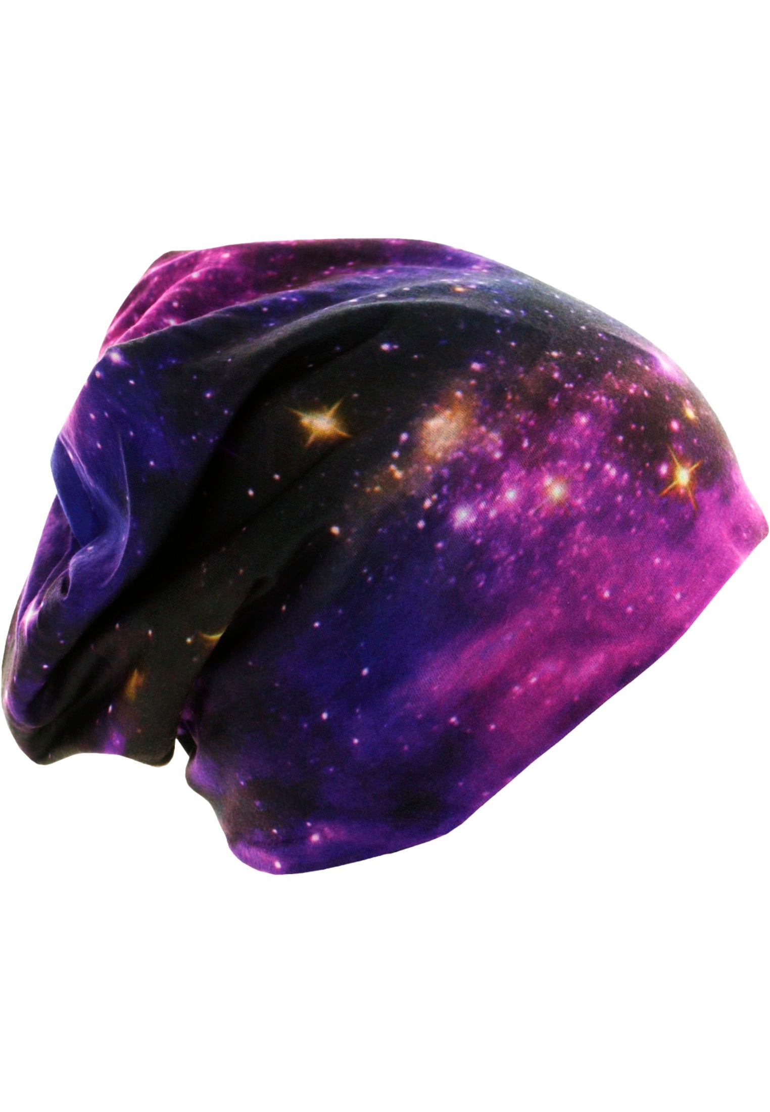 Printed Jersey Beanie galaxy/black one size - workoutbrands.com