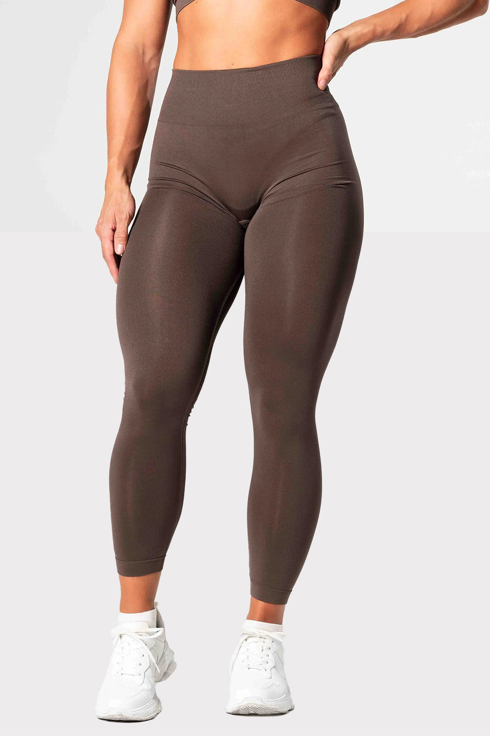 R Prime Scrunch Tights - Brown - workoutbrands.com