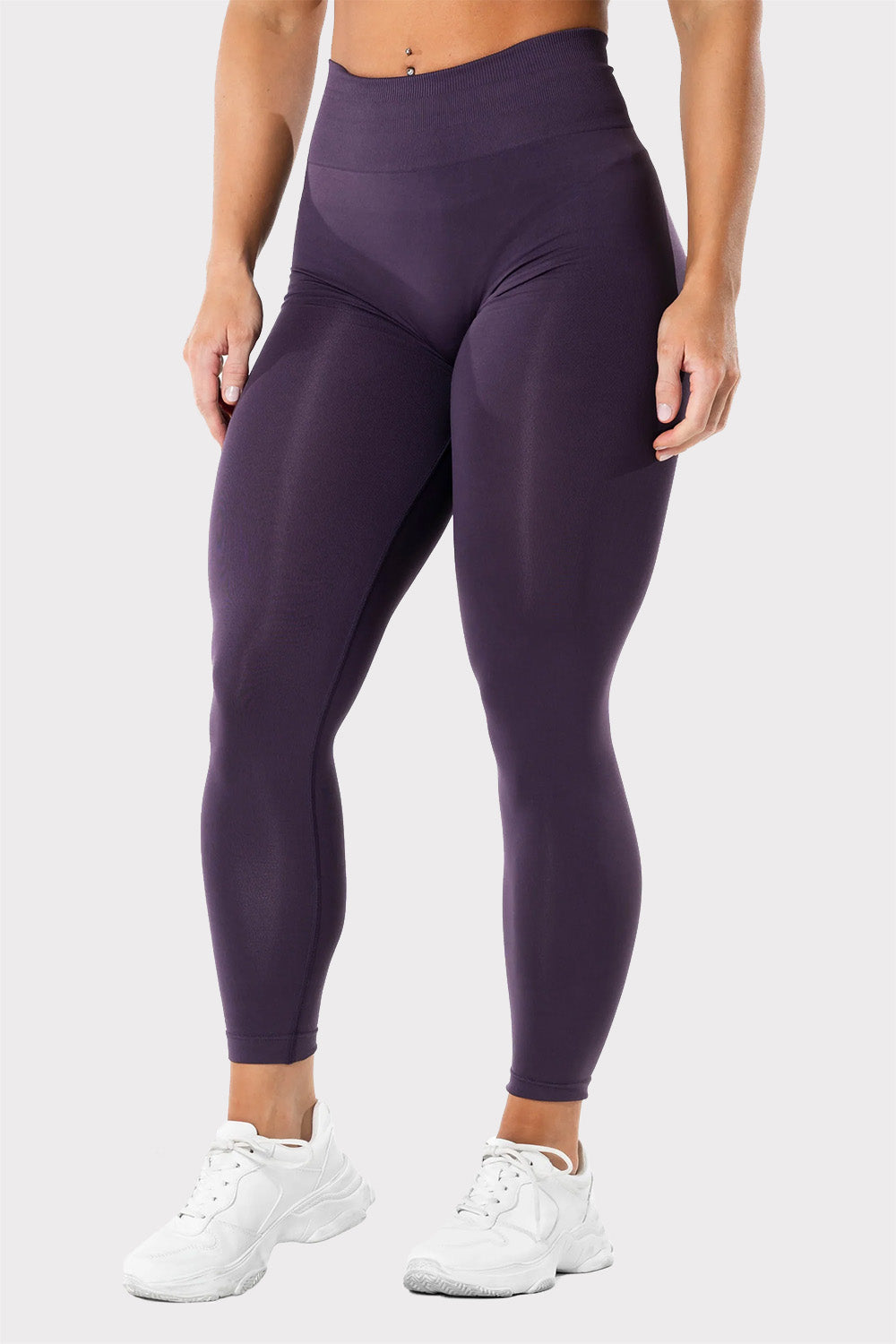 R Prime Scrunch Tights - Purple - workoutbrands.com