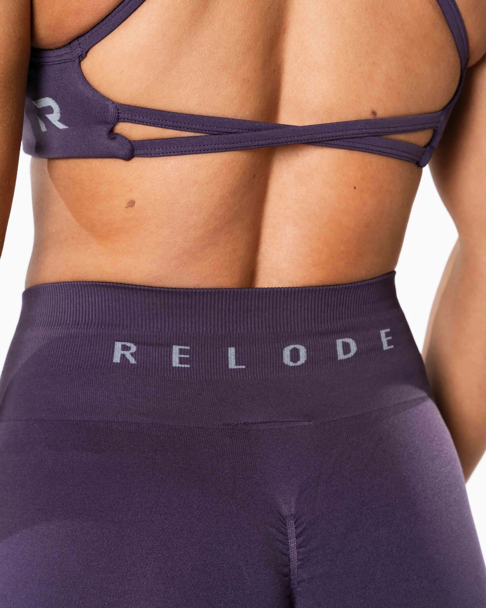 R Prime Scrunch Tights - Purple - workoutbrands.com