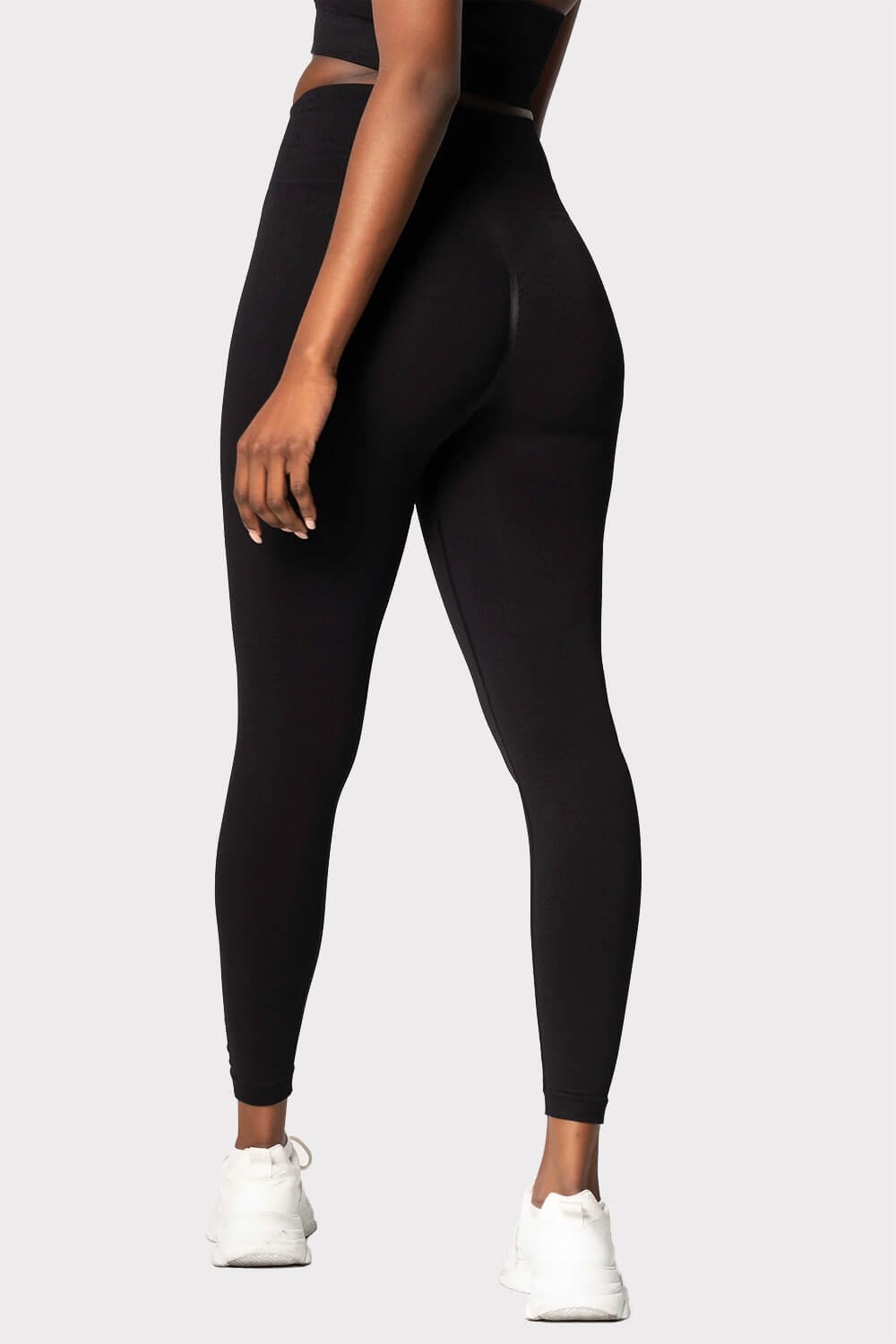 R Radiant Scrunch Tights - Black - workoutbrands.com