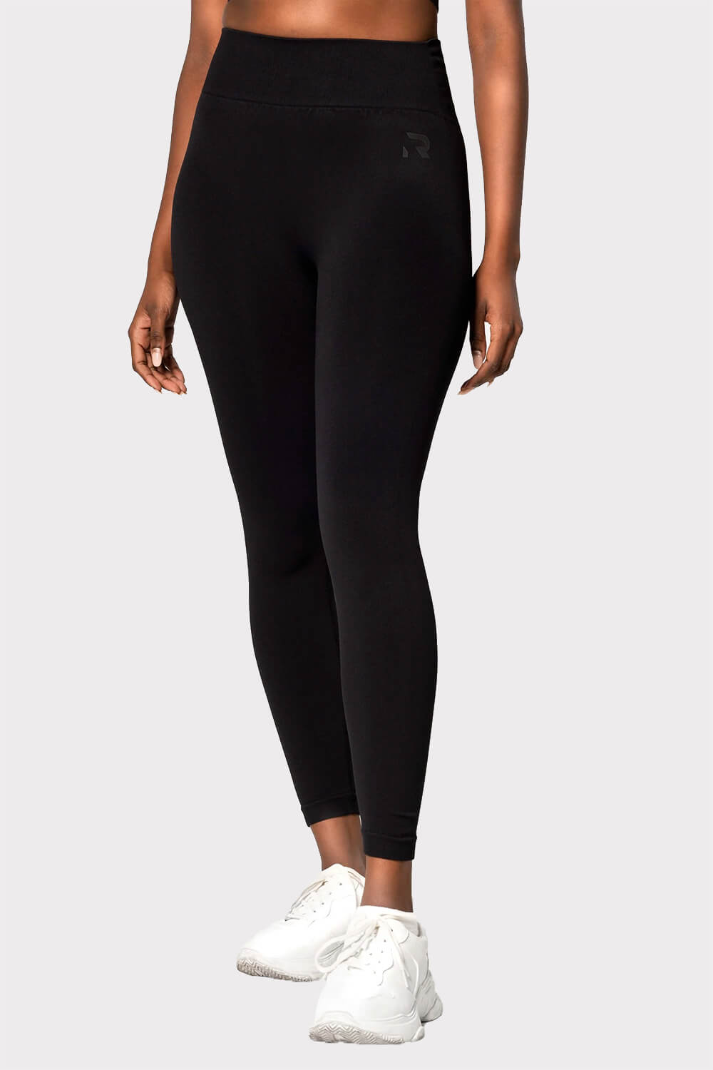 R Radiant Scrunch Tights - Black - workoutbrands.com