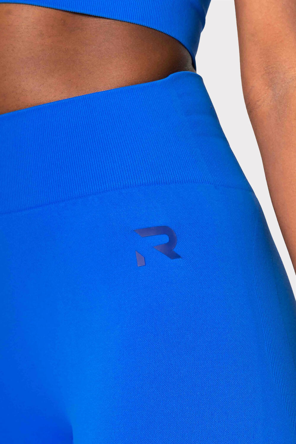 R Radiant Scrunch Tights - Blue - workoutbrands.com