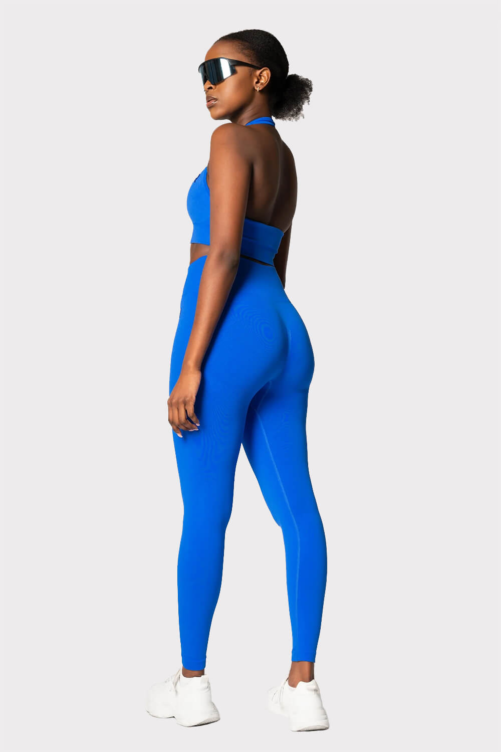 R Radiant Scrunch Tights - Blue - workoutbrands.com