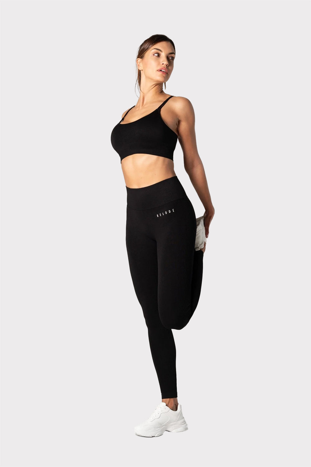 R Slipstream Seamless Tights - Black - workoutbrands.com