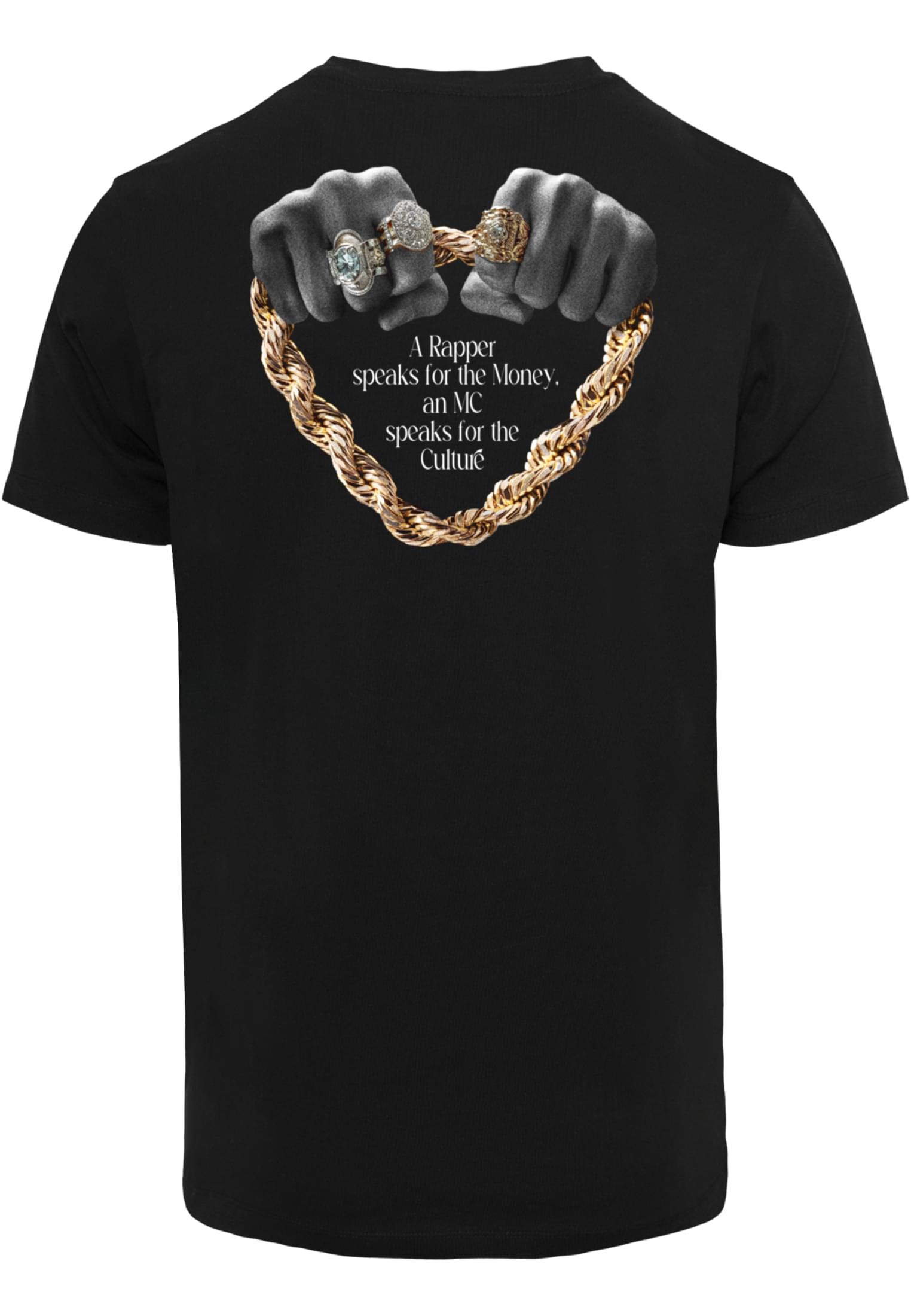 Rapper VS MC Tee black XXL - workoutbrands.com