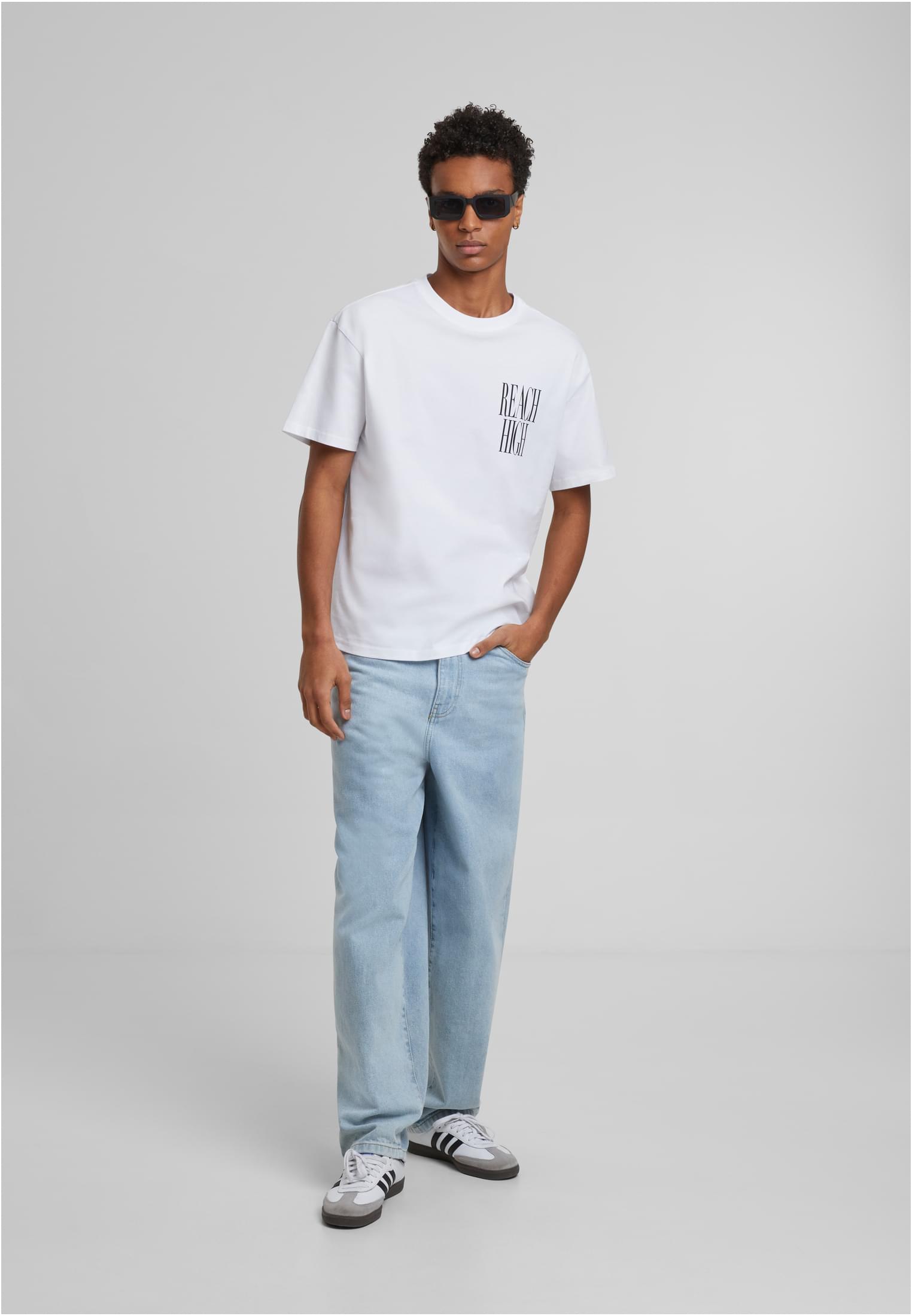 Reach High Oversize Tee white XXL - workoutbrands.com