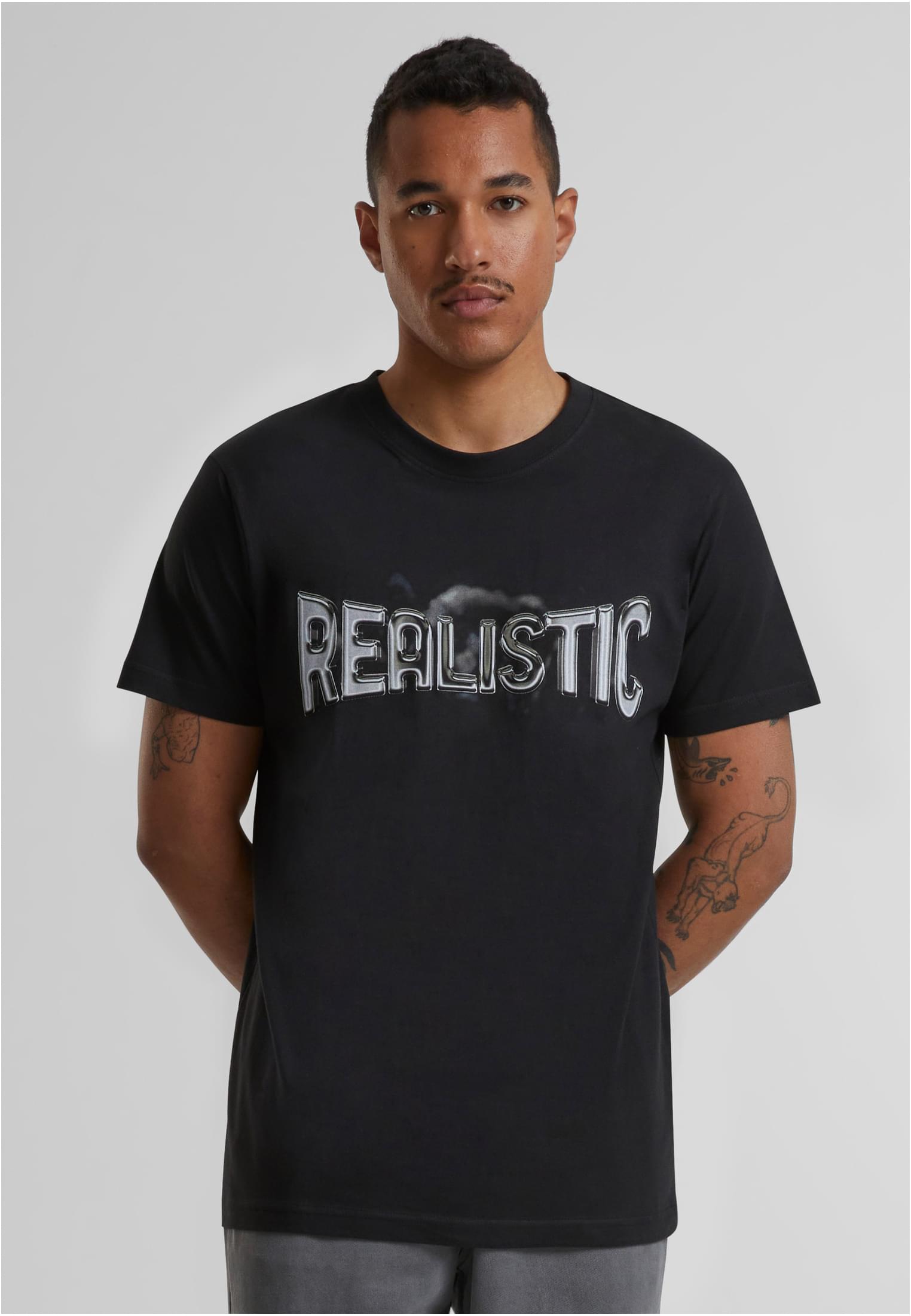 Realistic Tee black XXL - workoutbrands.com