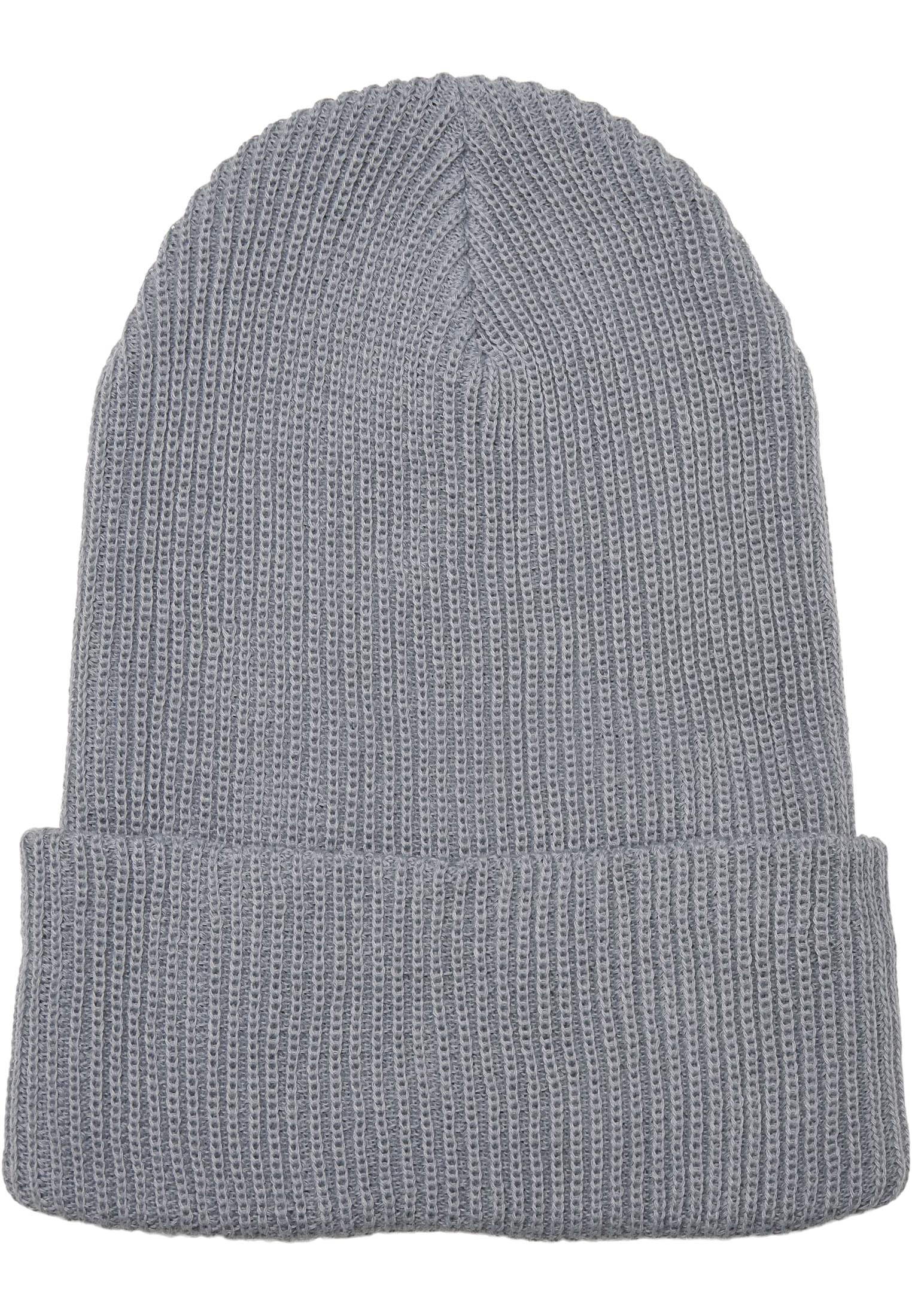 Recycled Yarn Ribbed Knit Beanie One Size - workoutbrands.com