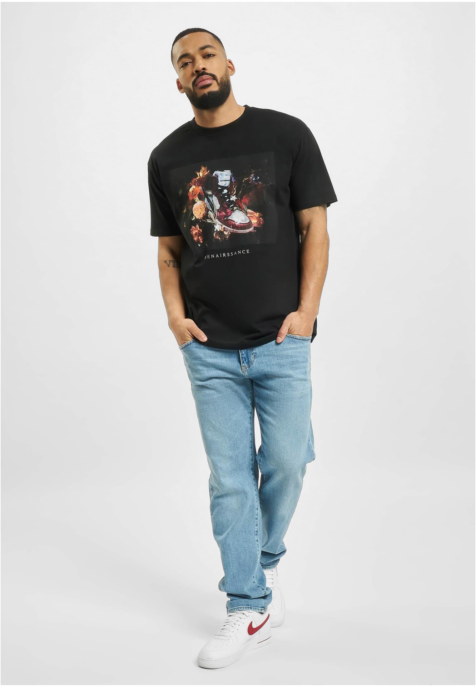 Renairssance Painting Oversize Tee white XXL - workoutbrands.com